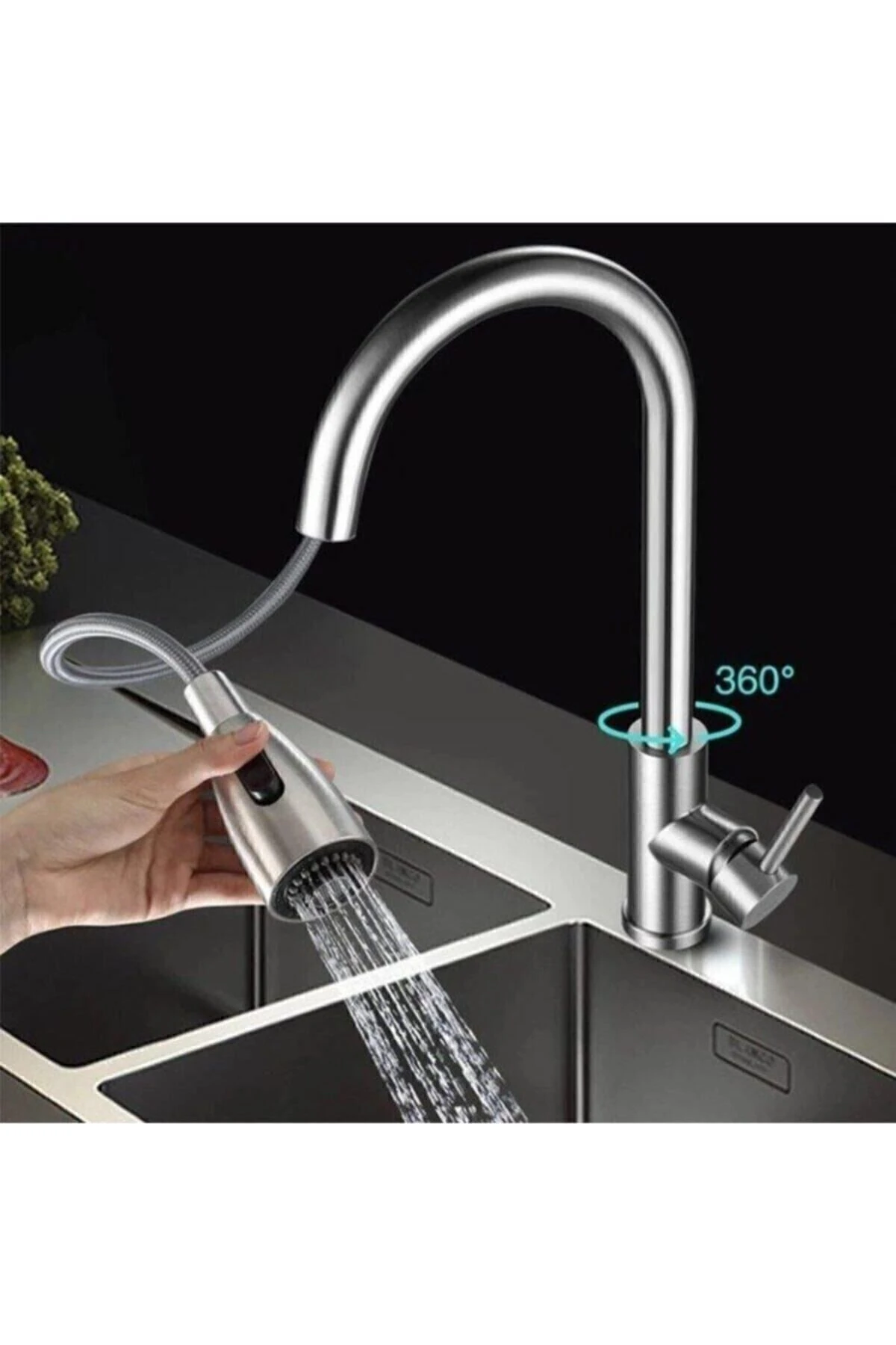 304 Paslanmaz Çelik Spiralli Mutfak Bataryası