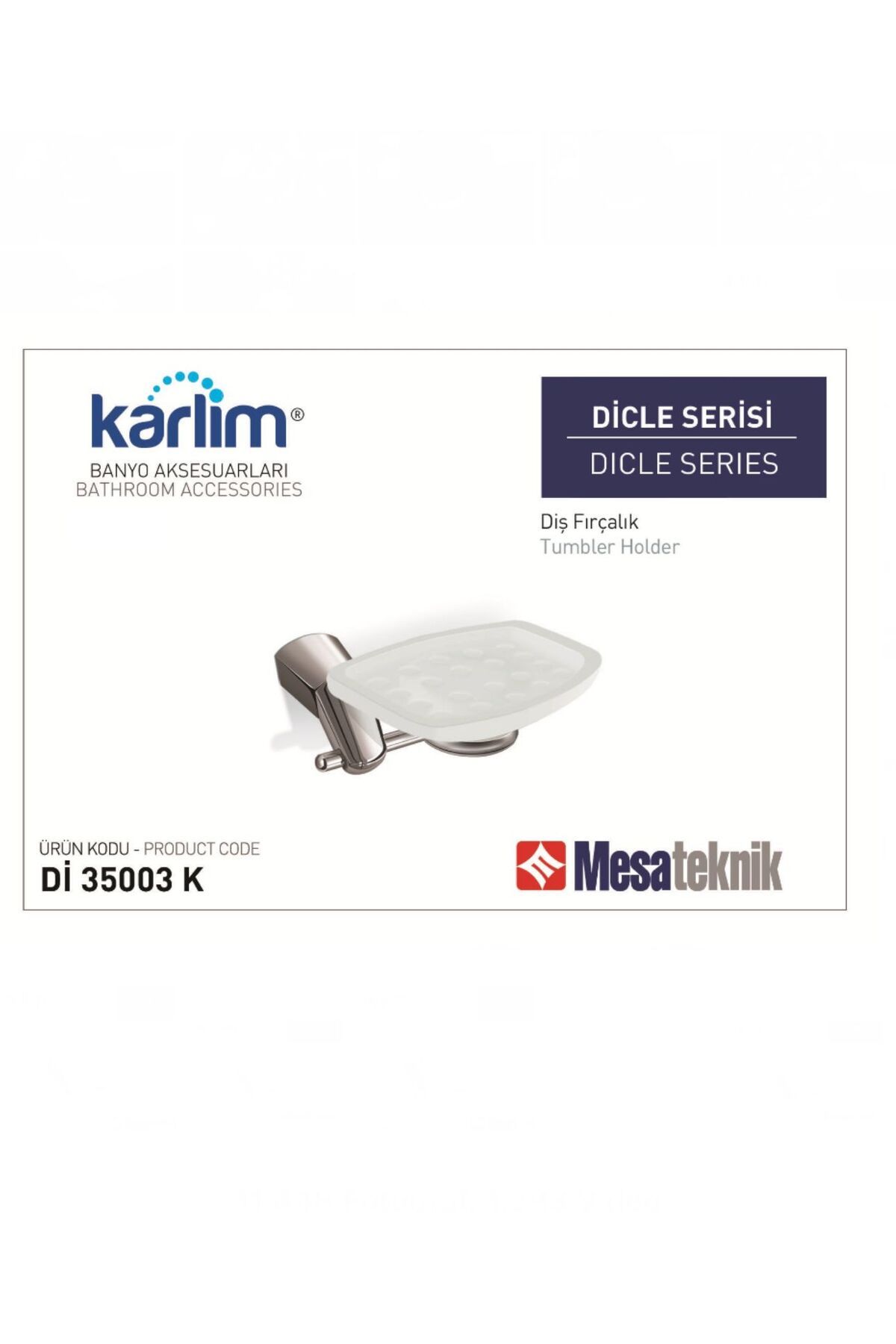 Karlim Dicle Serisi Sabunluk