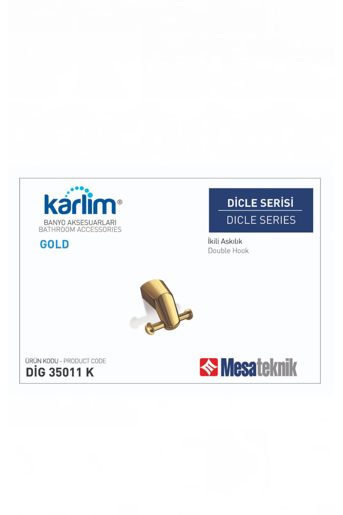 Karlim Dicle Serisi İkili Askılık