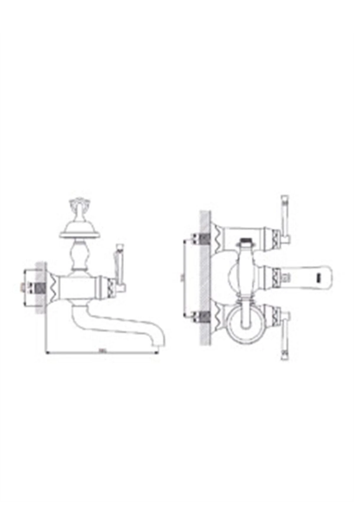 Pera Parlak Bakır Banyo Bataryası