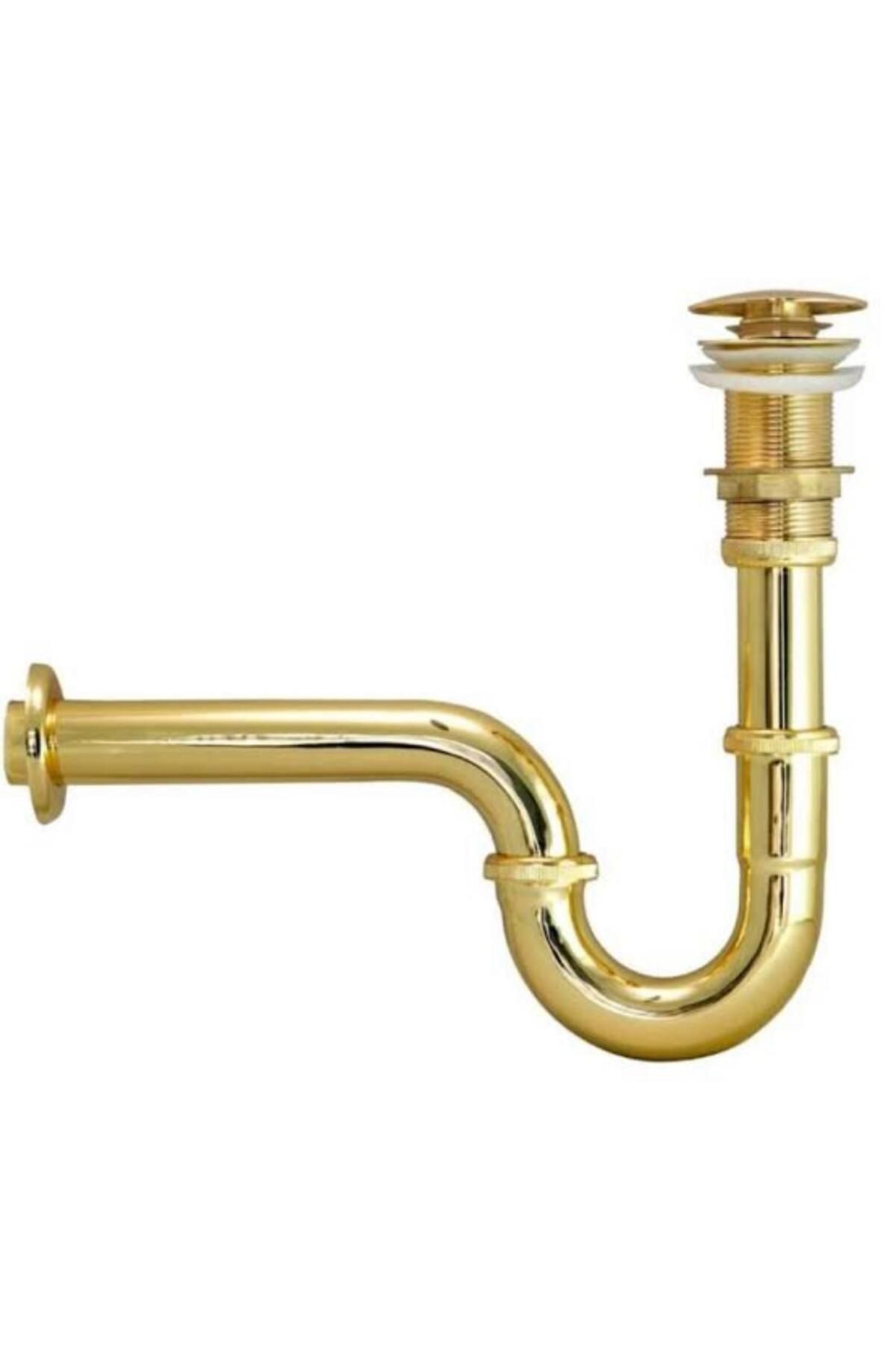 S Tipi Bas-Çek Paslanmaz Lavabo Sifonu