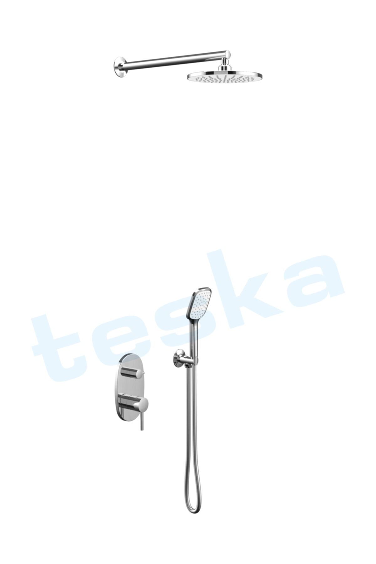 Ankastre Iki Yönlü Banyo Bataryası Seti