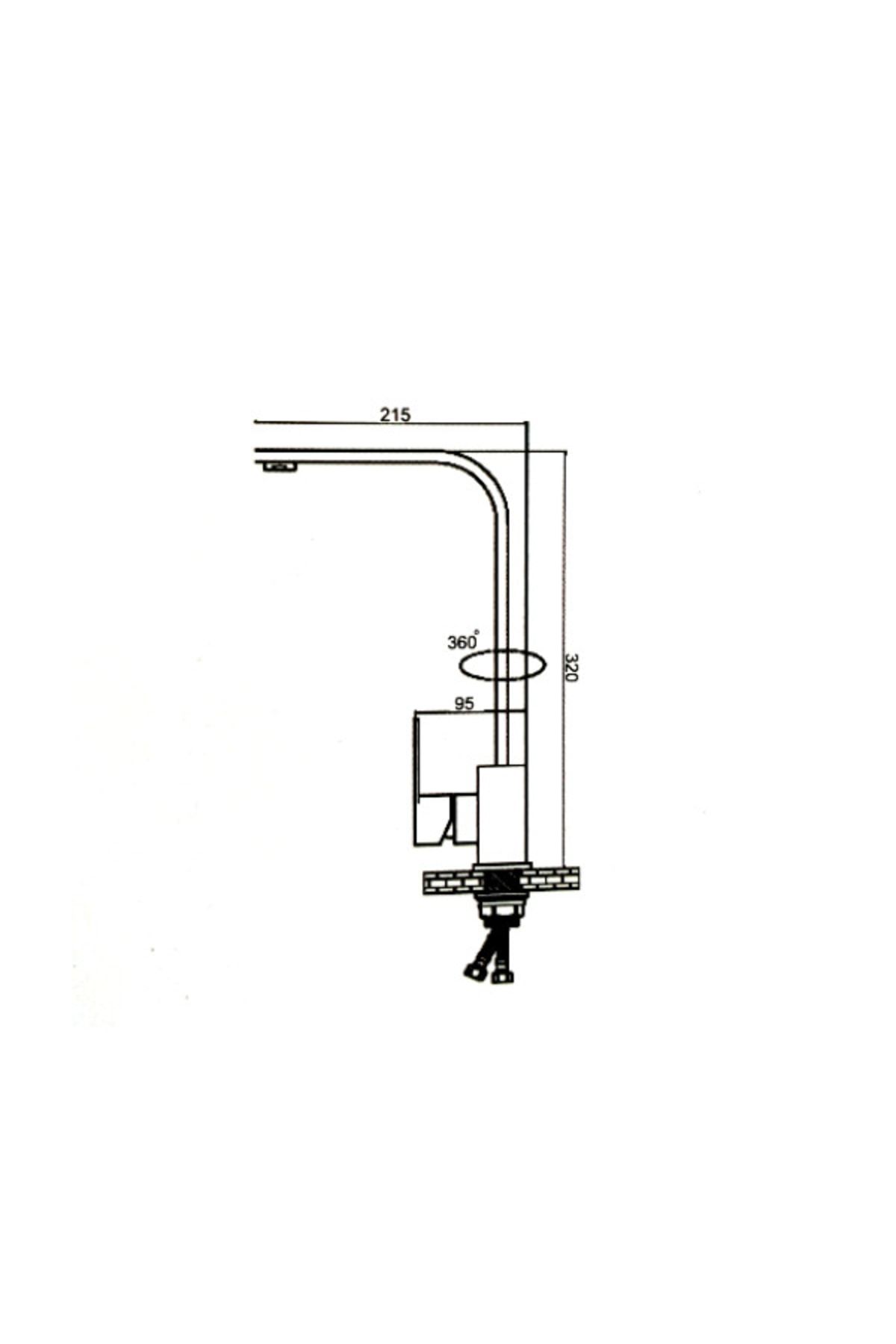 Fleko Ssc4-s4b Inox304 Sıyah Evıye Bataryası