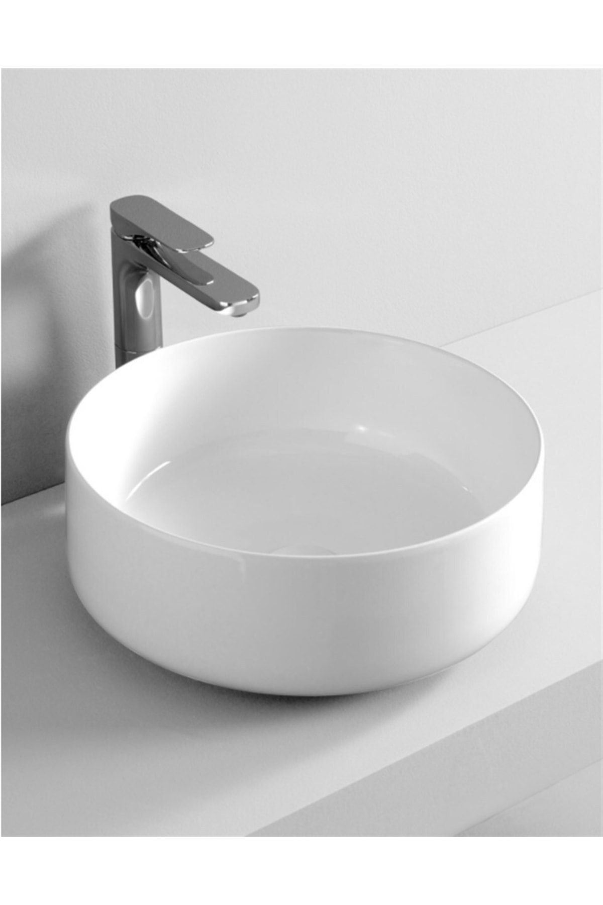 Morena Tezgah Üstü Lavabo Beyaz