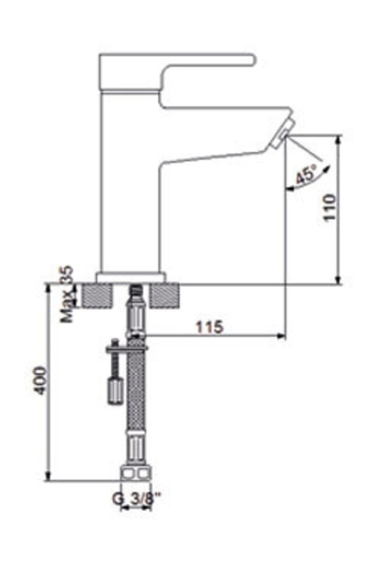 Newarc Premium Lavabo Bataryası 832521