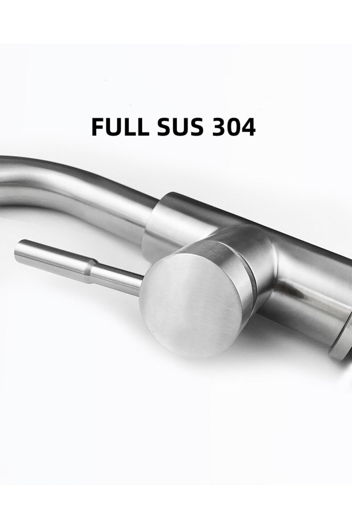 Mutfak Musluk Inox 304 Sprallı
