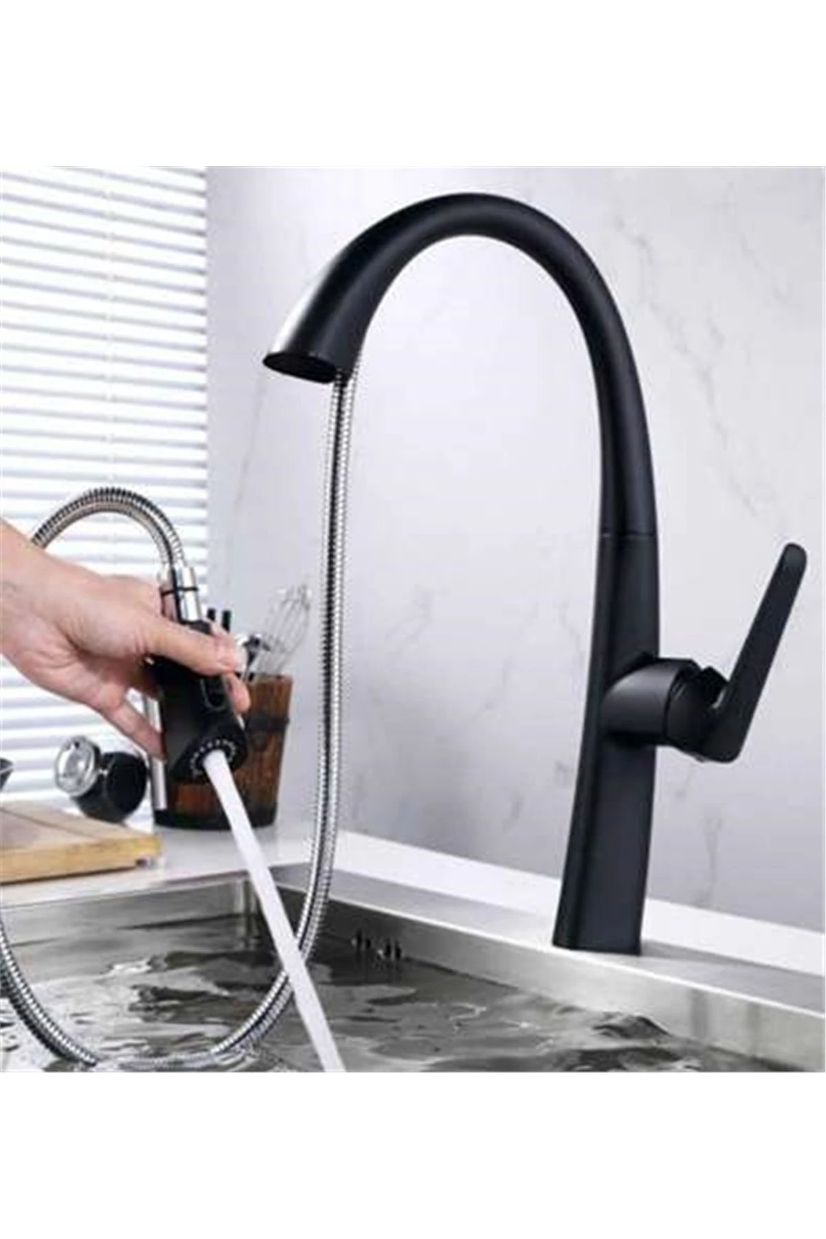 Energy Spiralli Evye Bataryası Gizli Spiralli Lavabo Bataryası