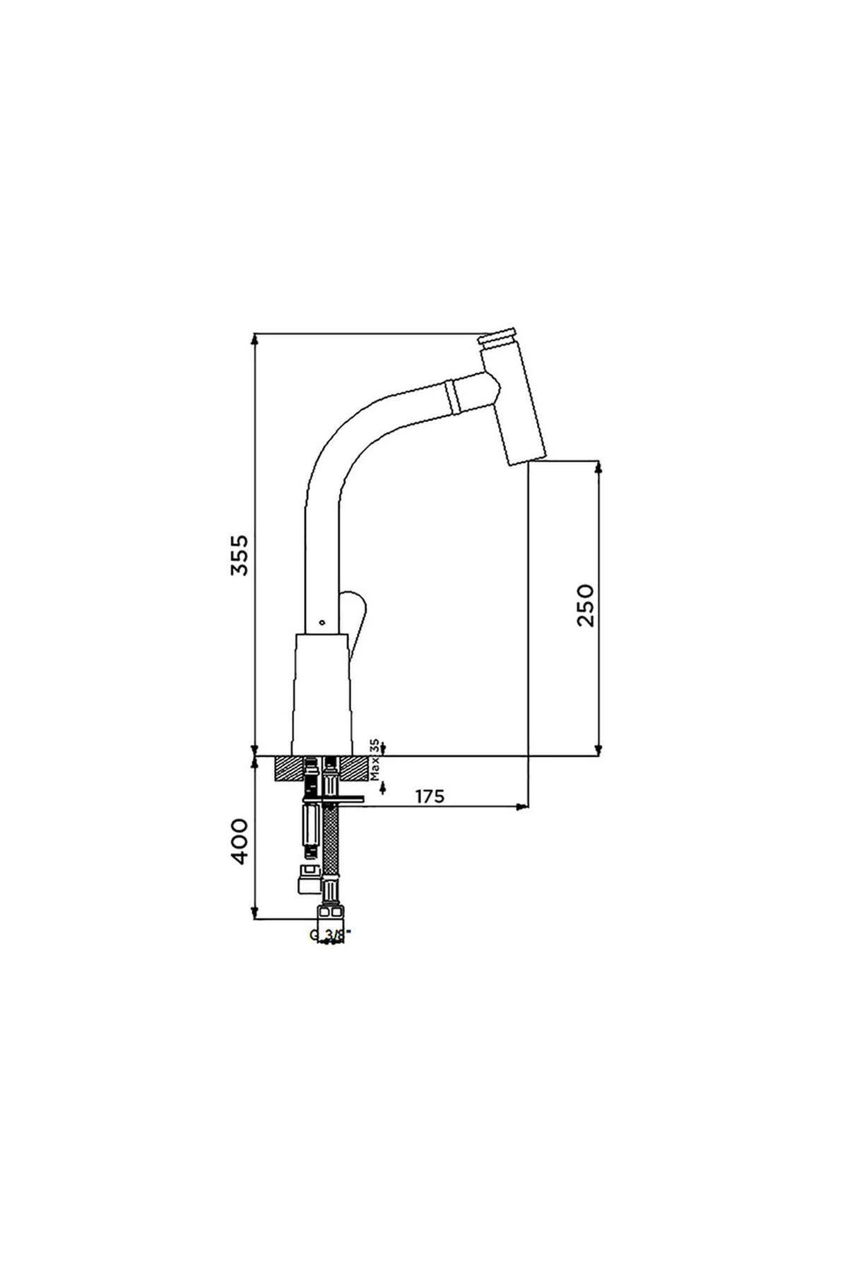 Domino 5 Yıl Garantili Yüksek Spiralli Eviye Bataryası 971591