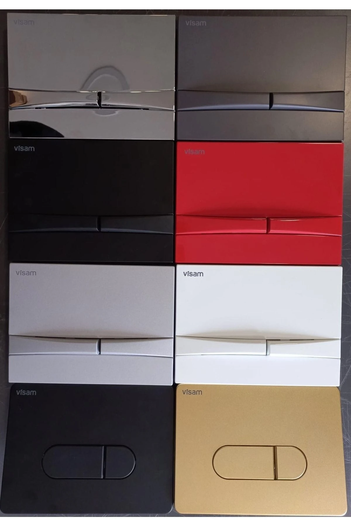 Mia Gömme Rezervuar Kumanda Paneli Parlak (krom) 229-002