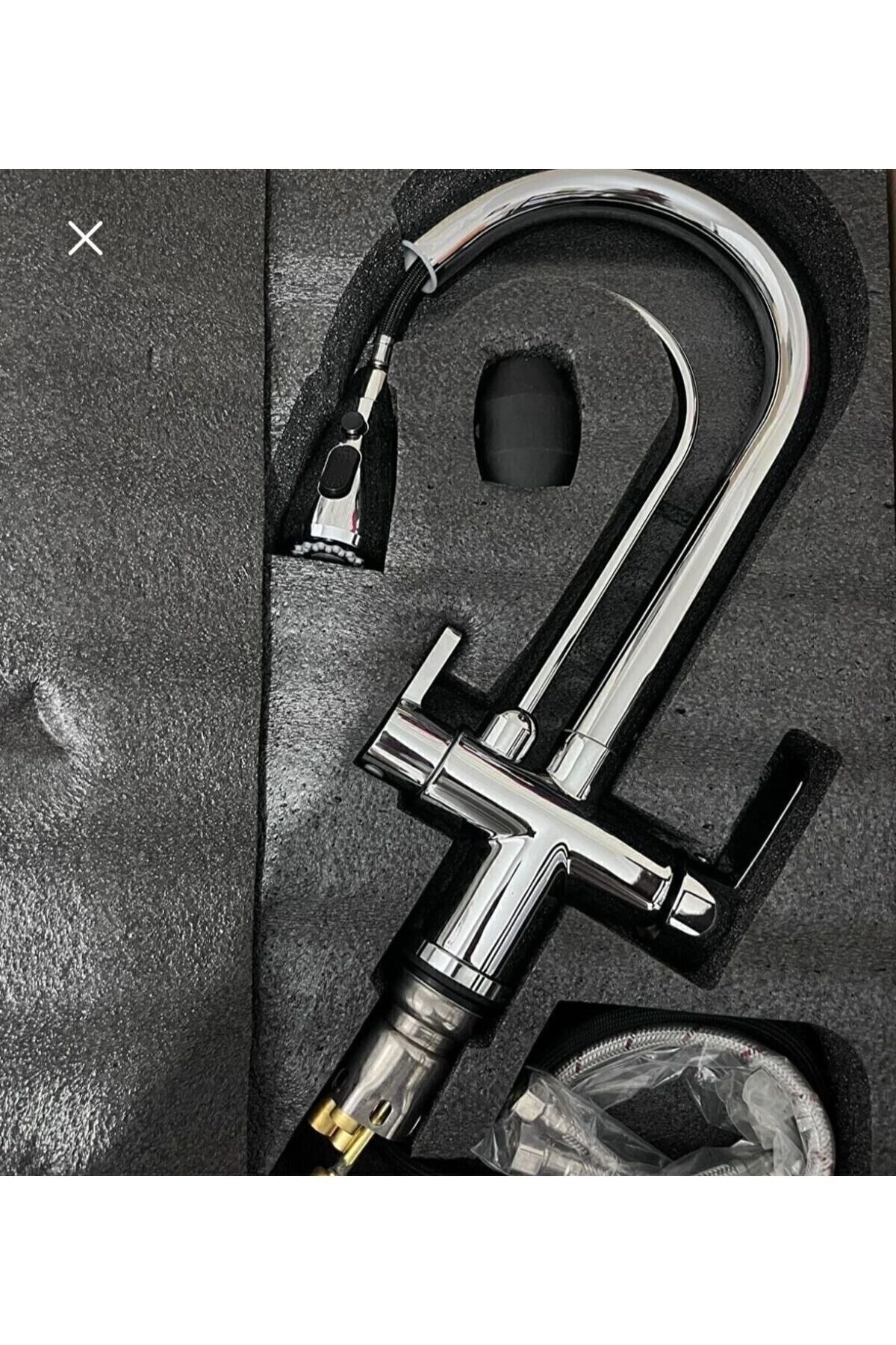 Spirali Arıtmalı Eviye Bataryası (SICAK SOĞUK GİRİŞLİ PİRİNÇ MALZEME) 5 Yıl Garantili