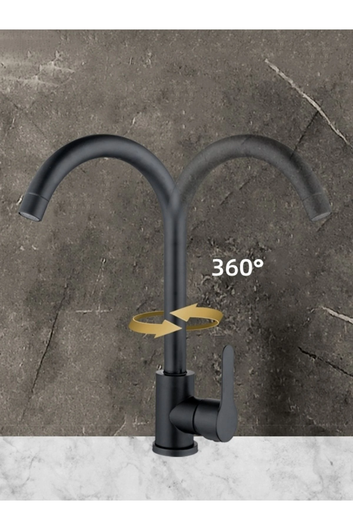 Fleko Mob-c402 Krom Sıyah Musluk