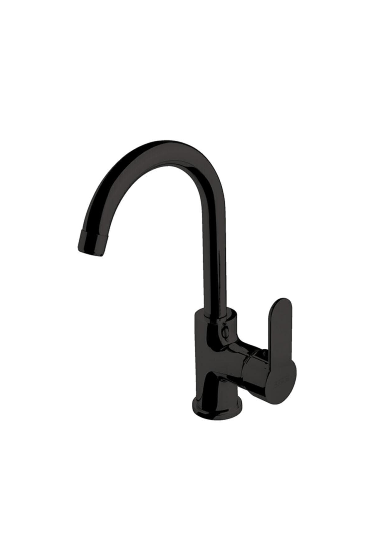 Domino Dönerli Lavabo Bataryası Siyah 971731b
