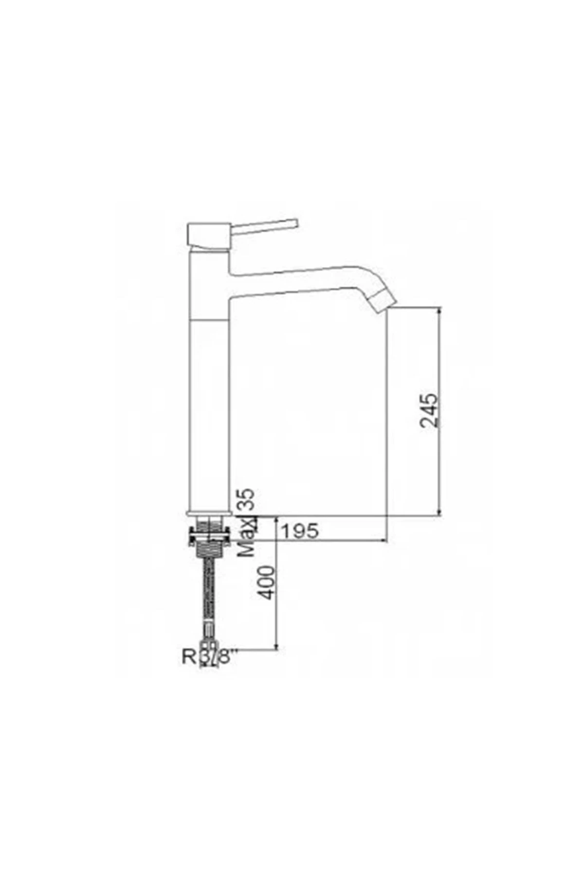 Minart Çanak Tipi Lavabo Bataryası - 191001