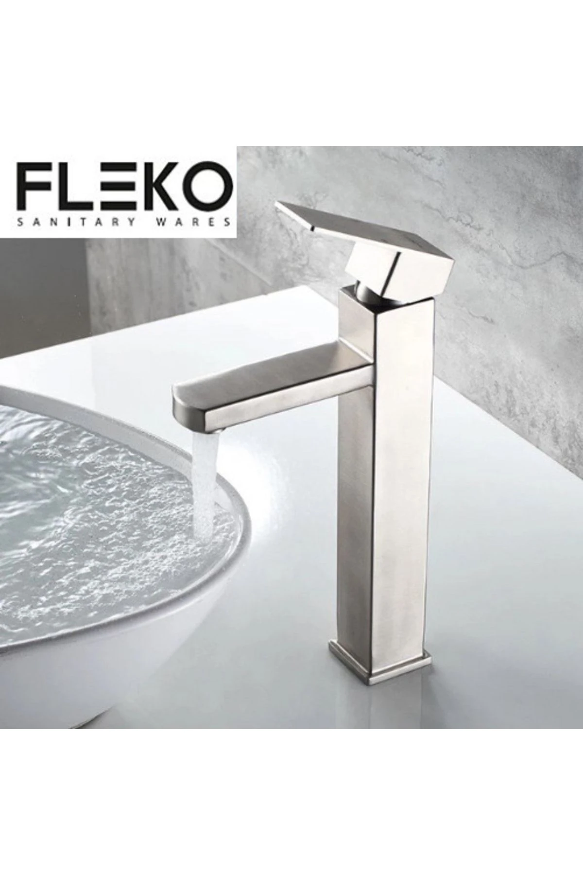 Inox Çanak Lavabo Bataryası Yüksek Paslanmaz Çelik