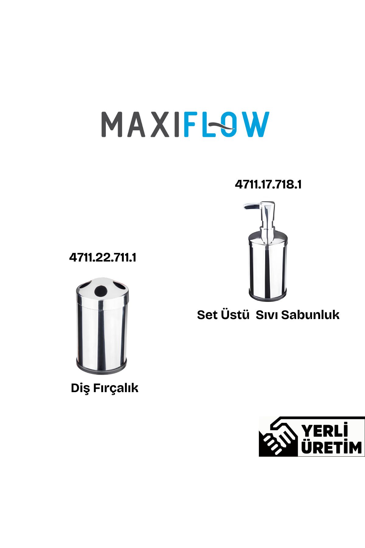 Set Üstü Sıvı Sabunluk,Maxıflow Diş Fırçalık