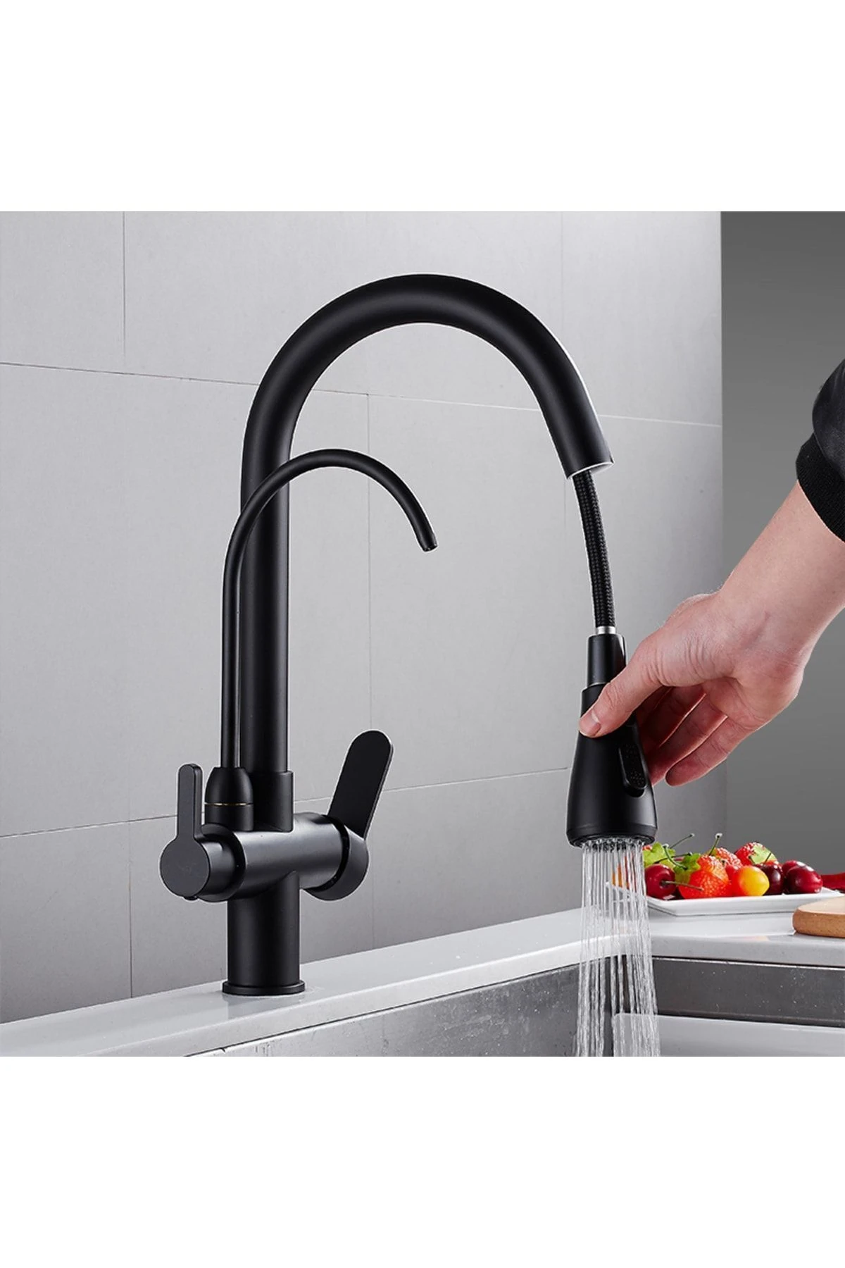 Arıtmalı Spiralli Evye Bataryası