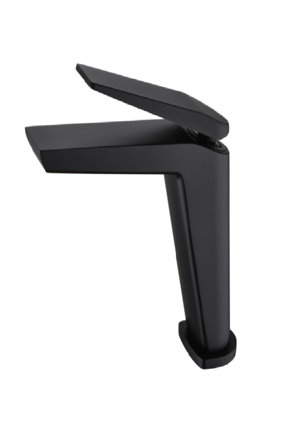 Mustang-c120 Pirinç Mat Siyah Lavabo Bataryası