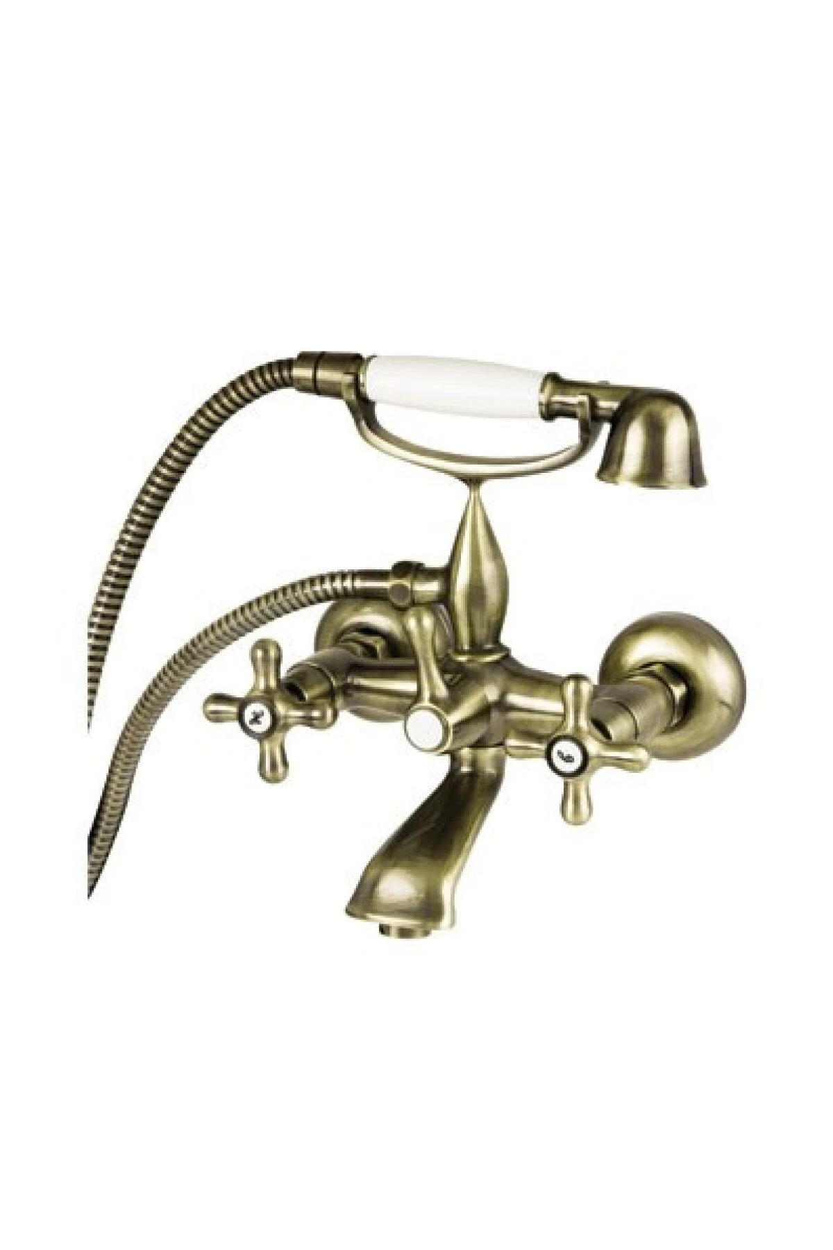 Nostalgıc Banyo Bataryası Bronz