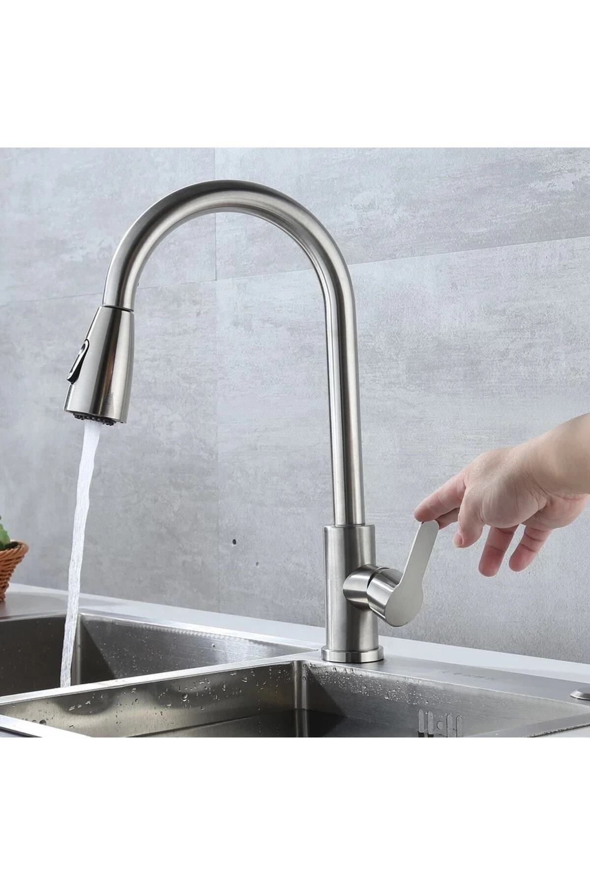 Krom Spiralli Eviye Bataryası