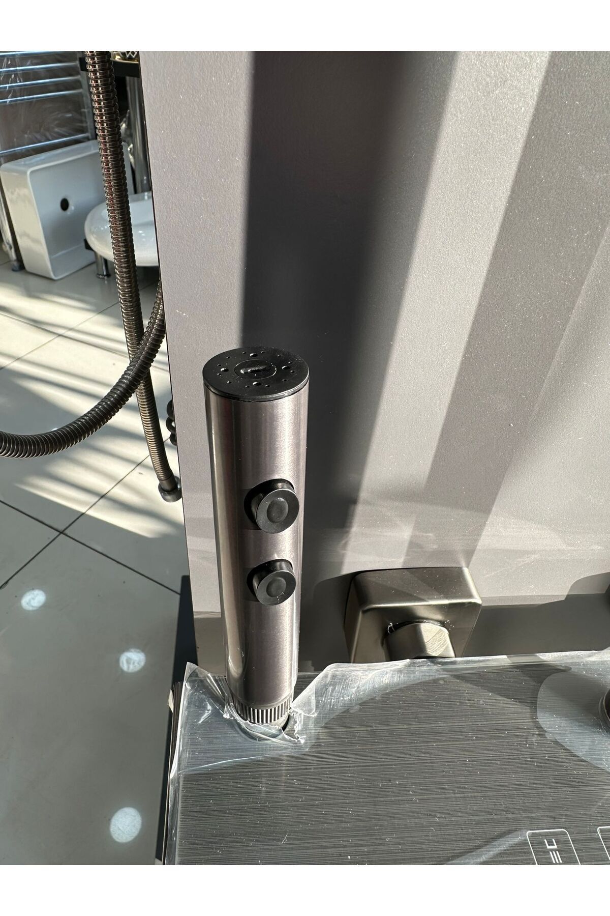 Fleko Light Antrasit Duş Sistemi