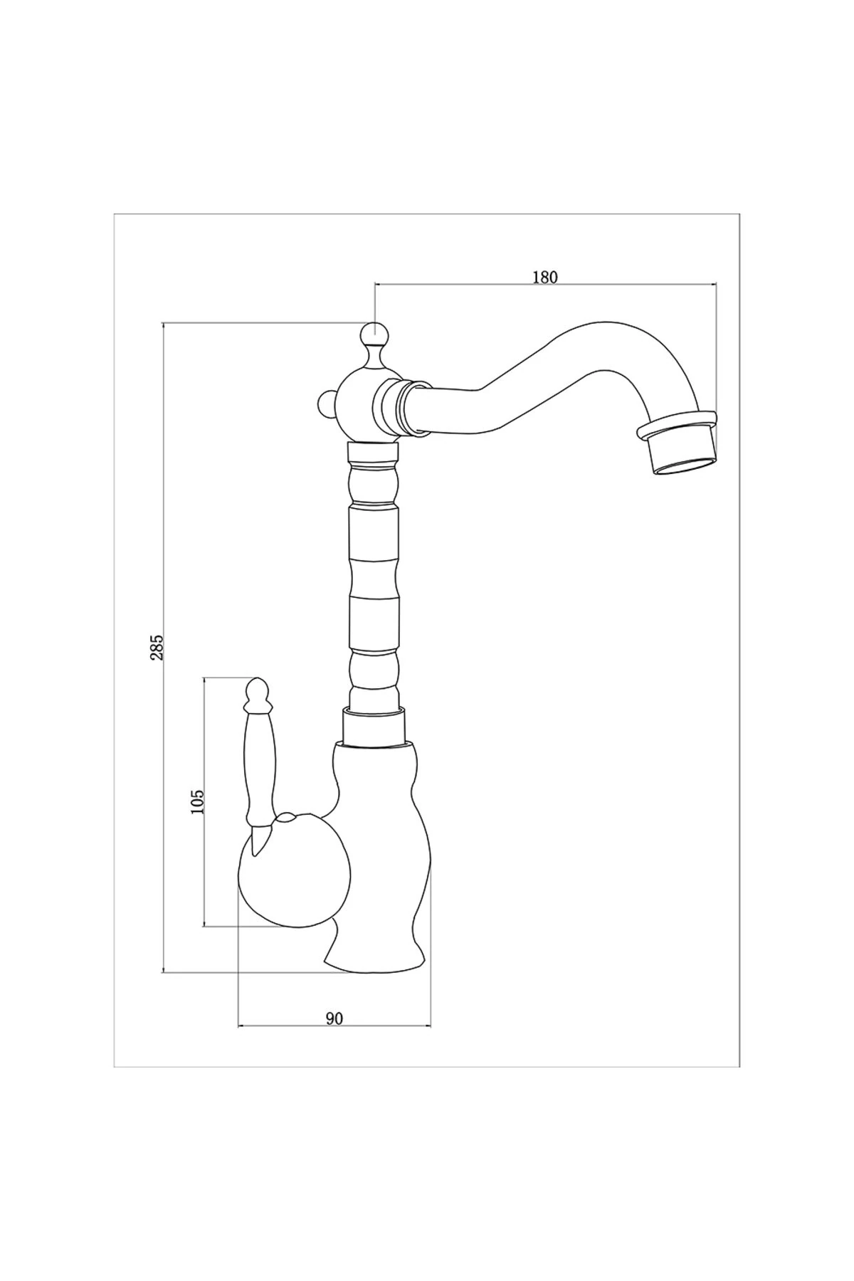 Fleko OUD Mat Altın Eviye Bataryası