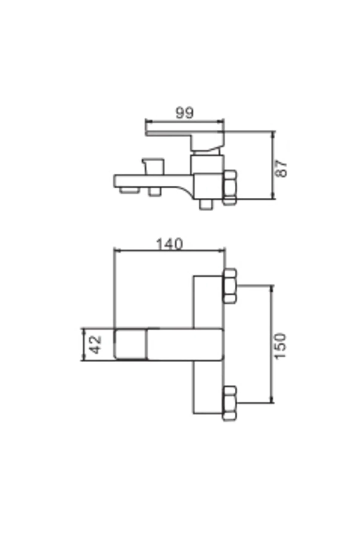 VENOM ANTRASİT BANYO BATARYASI