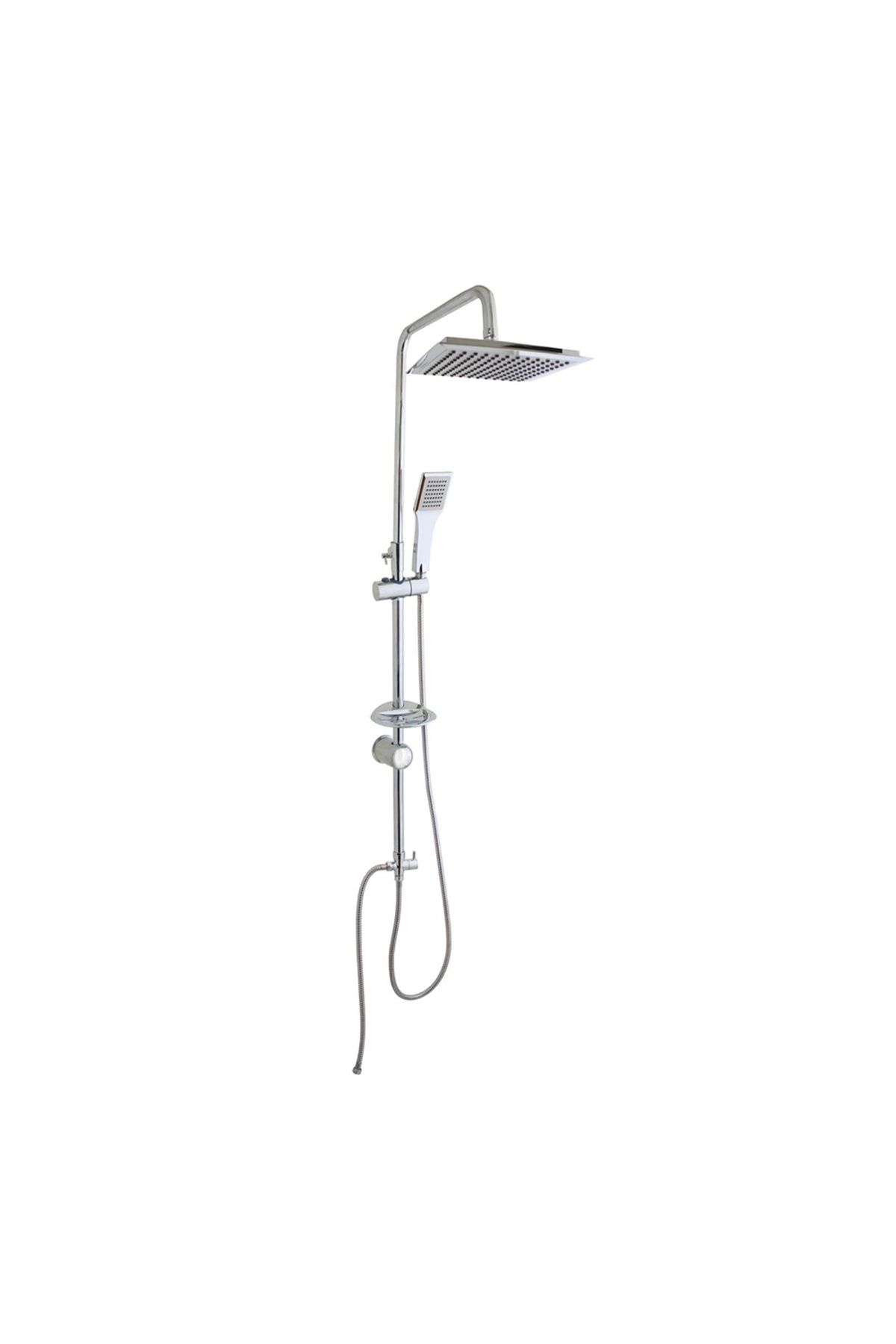 Fleko Ds02 Banyo Krom Inox Dus Setı