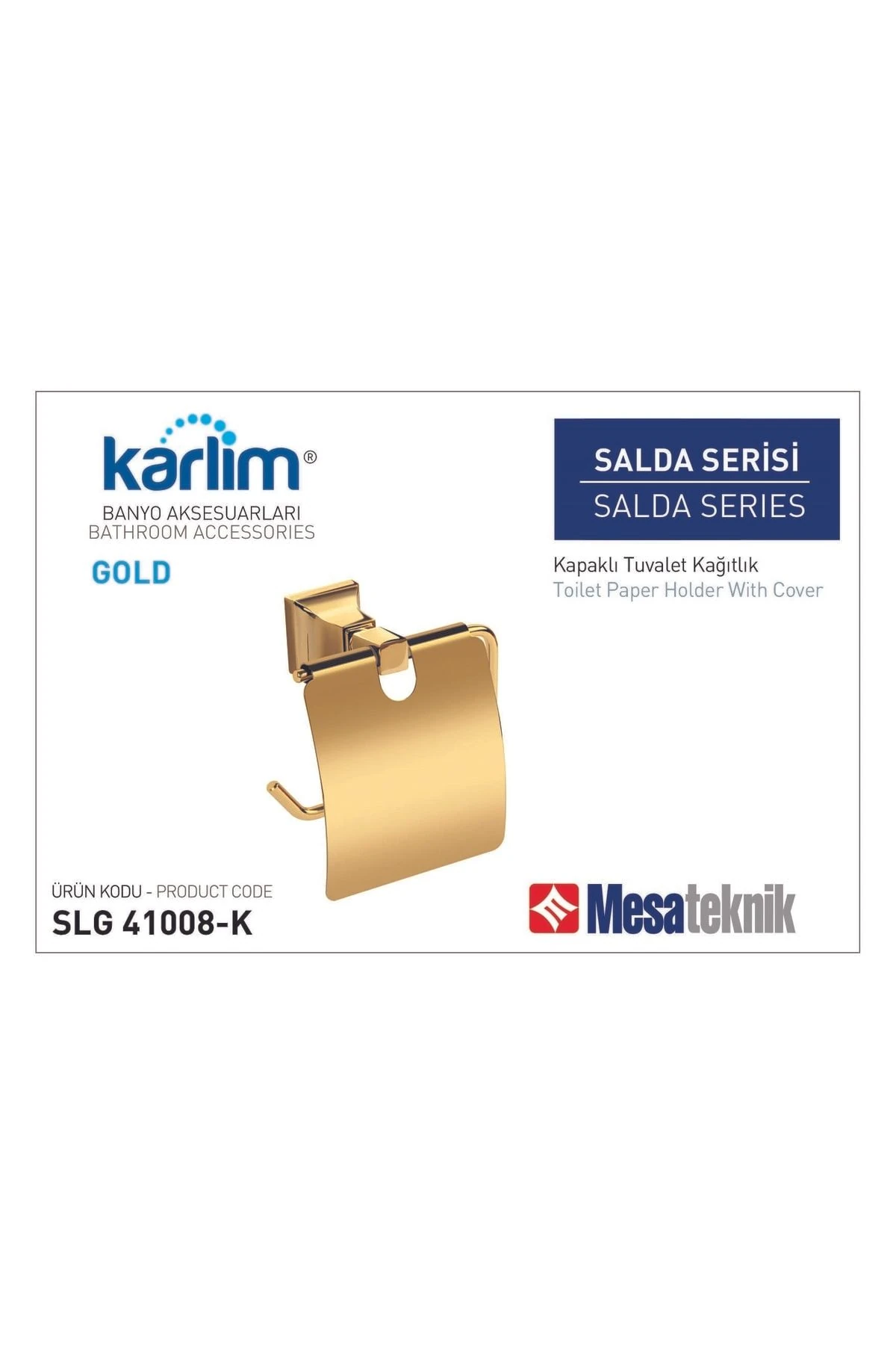 ® Salda Serisi Kapaklı Tuvalet Kağıtlık