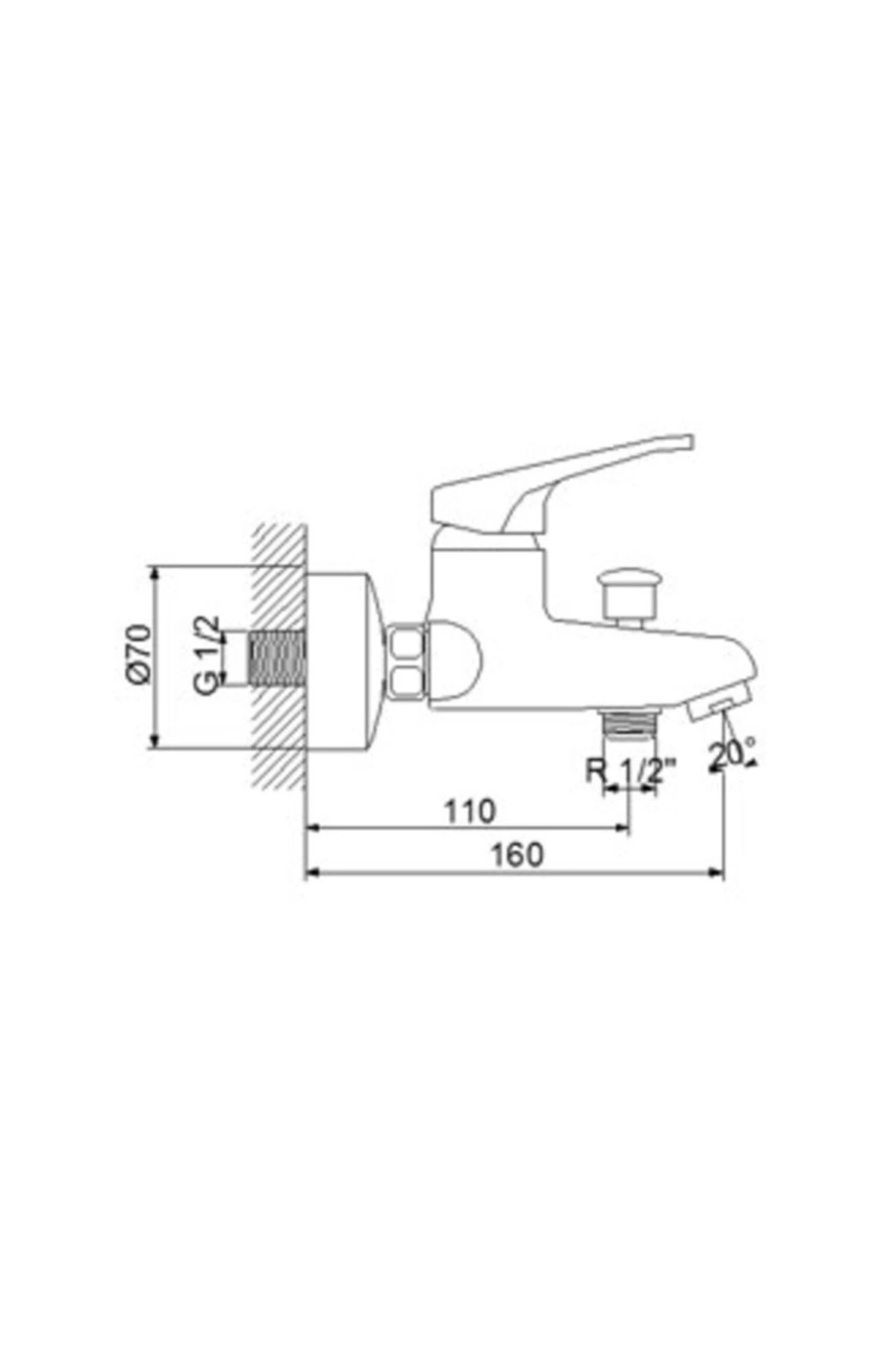 Ecesan Dream Banyo Bataryası Armatürü 4145111