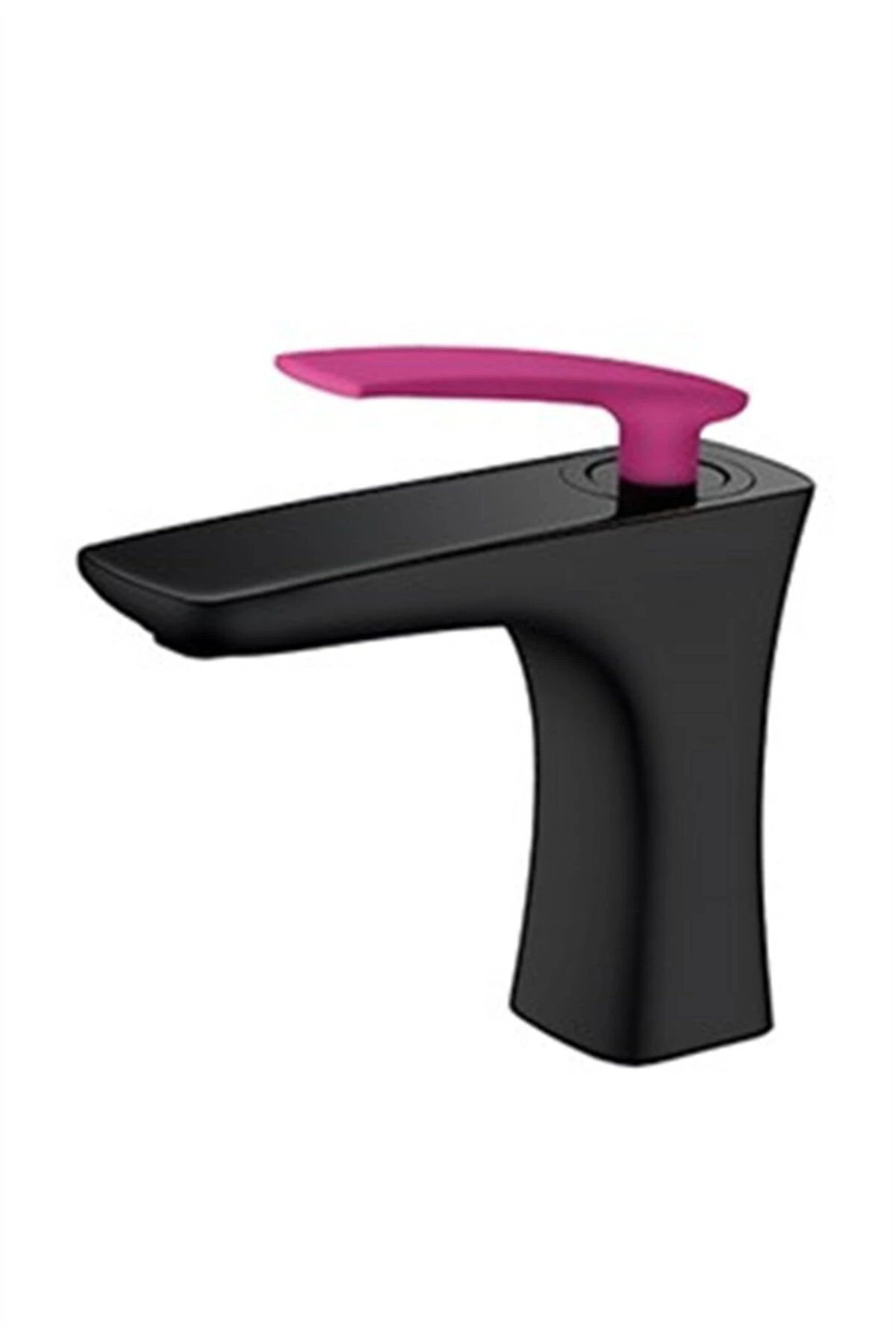 Life Siyah-pembe Lavabo Bataryası 981521b-01