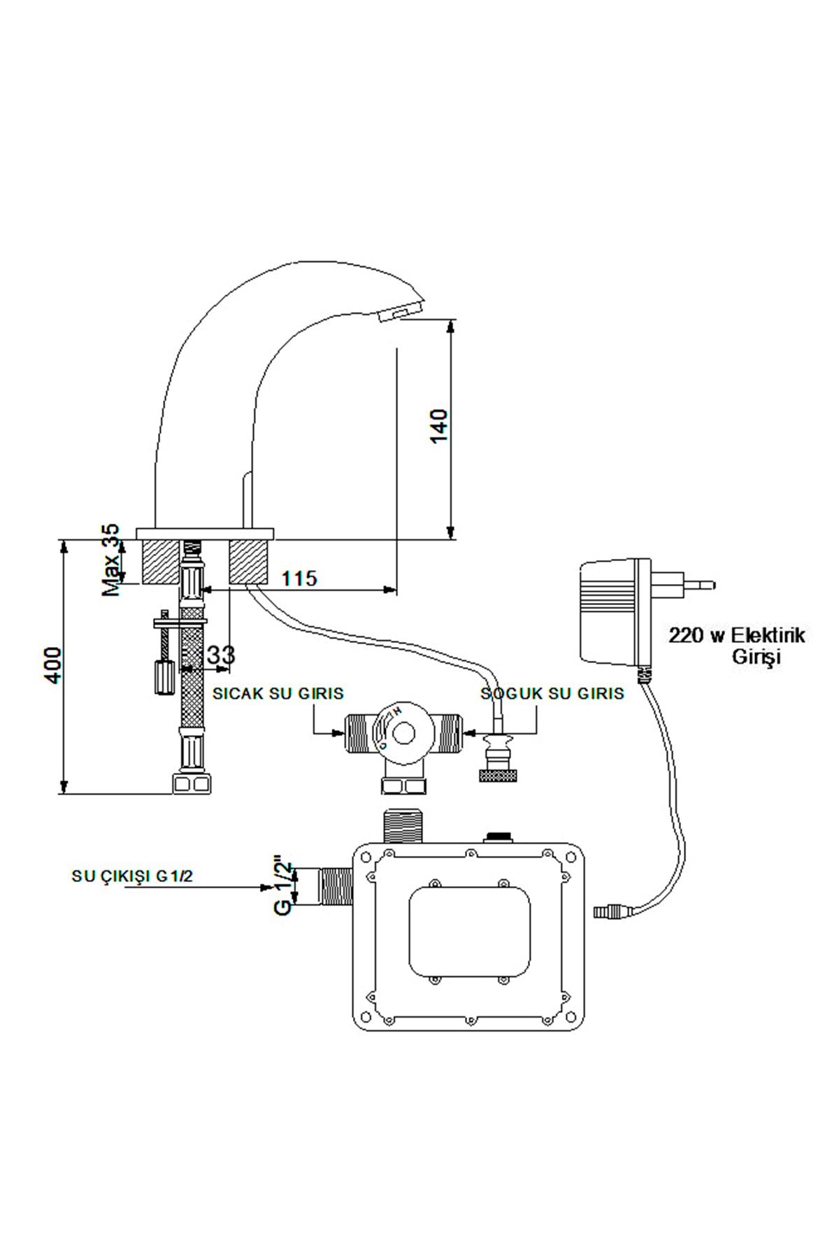 - Elite Fotoselli Lavabo Bataryası - 510523 350109
