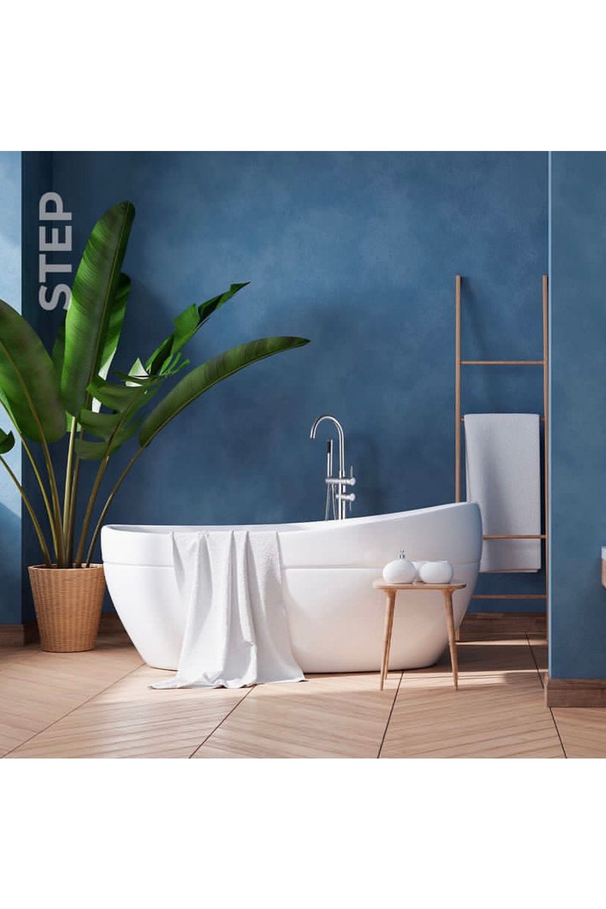 Step Tabandan Banyo Bataryası-krom 900516