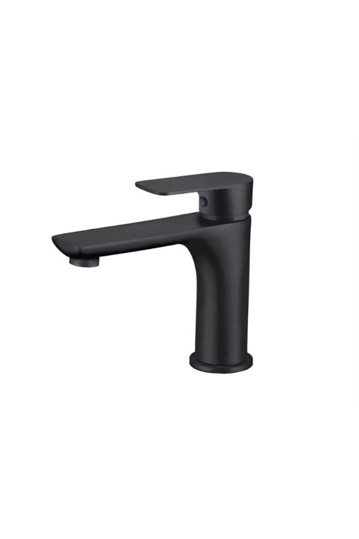 Siyah Lavabo Bataryası Pirinç Döküm Lavabo Musluğu