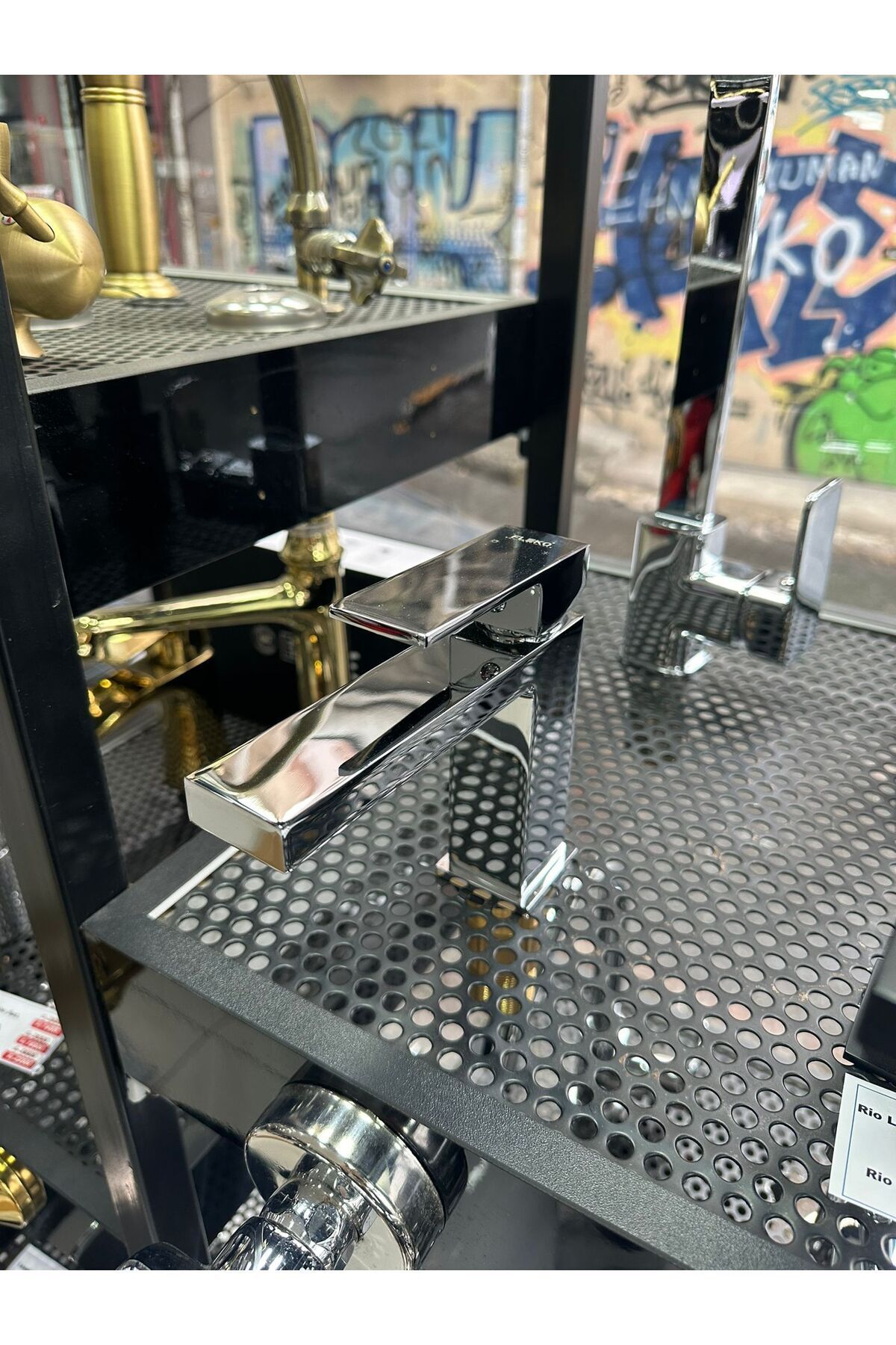 Fleko Rio Krom Lavabo Bataryası