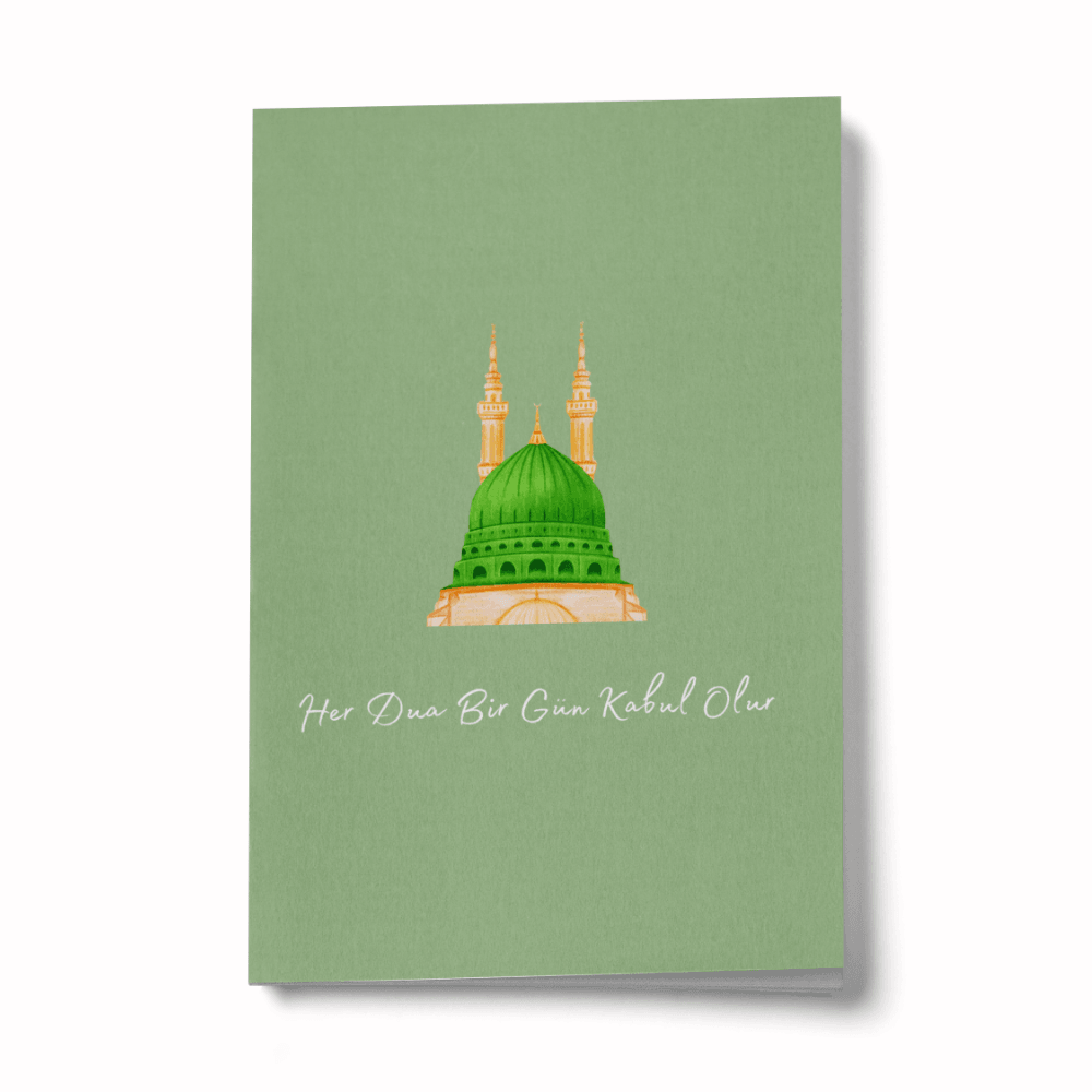 Her Dua Bir Gün Kabul Olur Medine Mini Defter