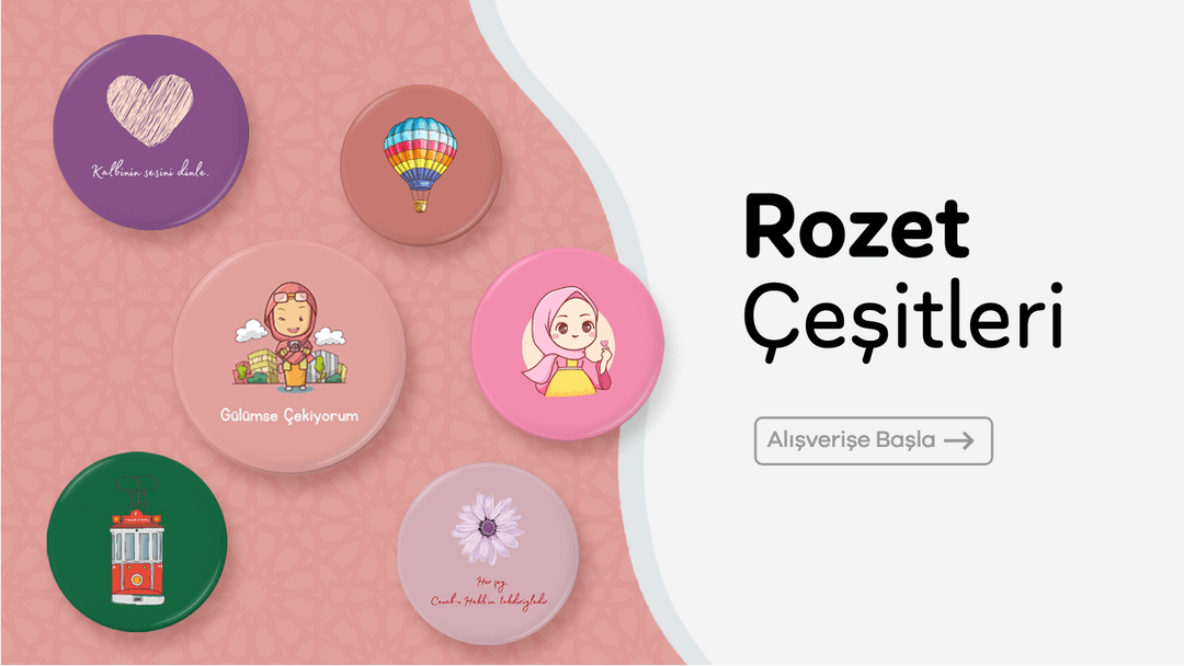 Hediyelik & Aksesuar > Rozet
