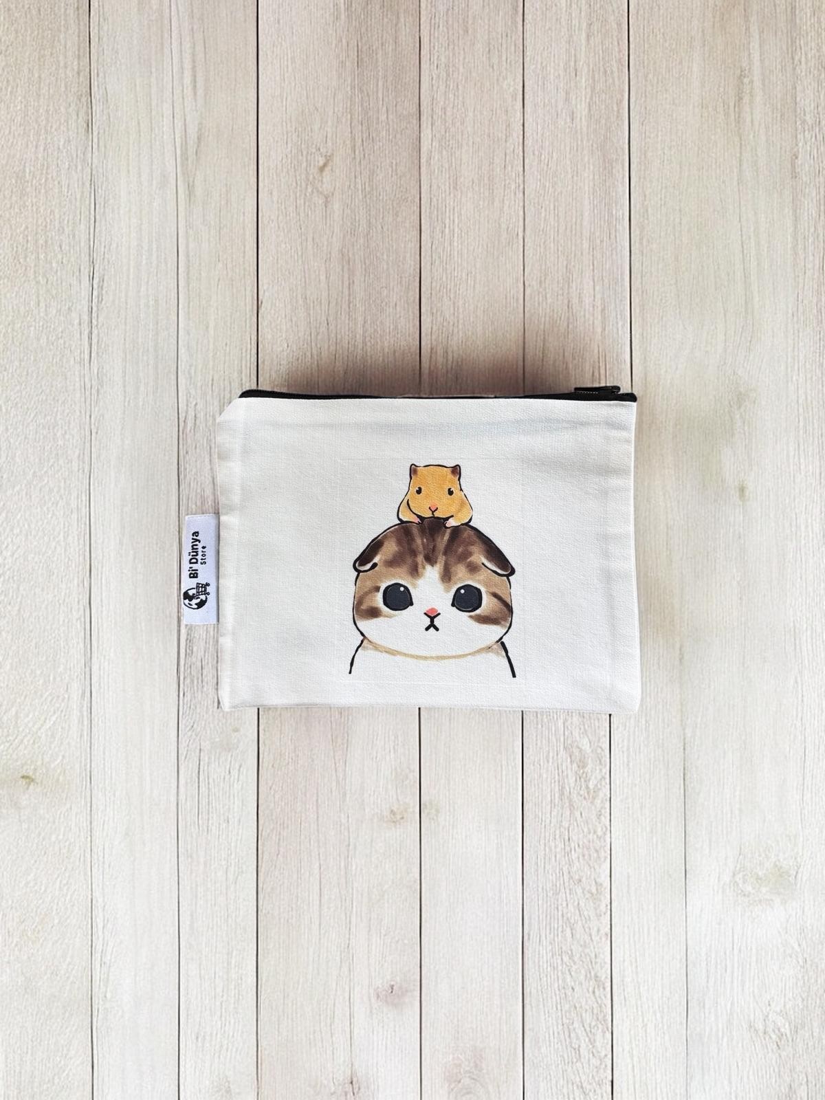 Kafa Kafaya Kedi-Hamster Kalemlik
