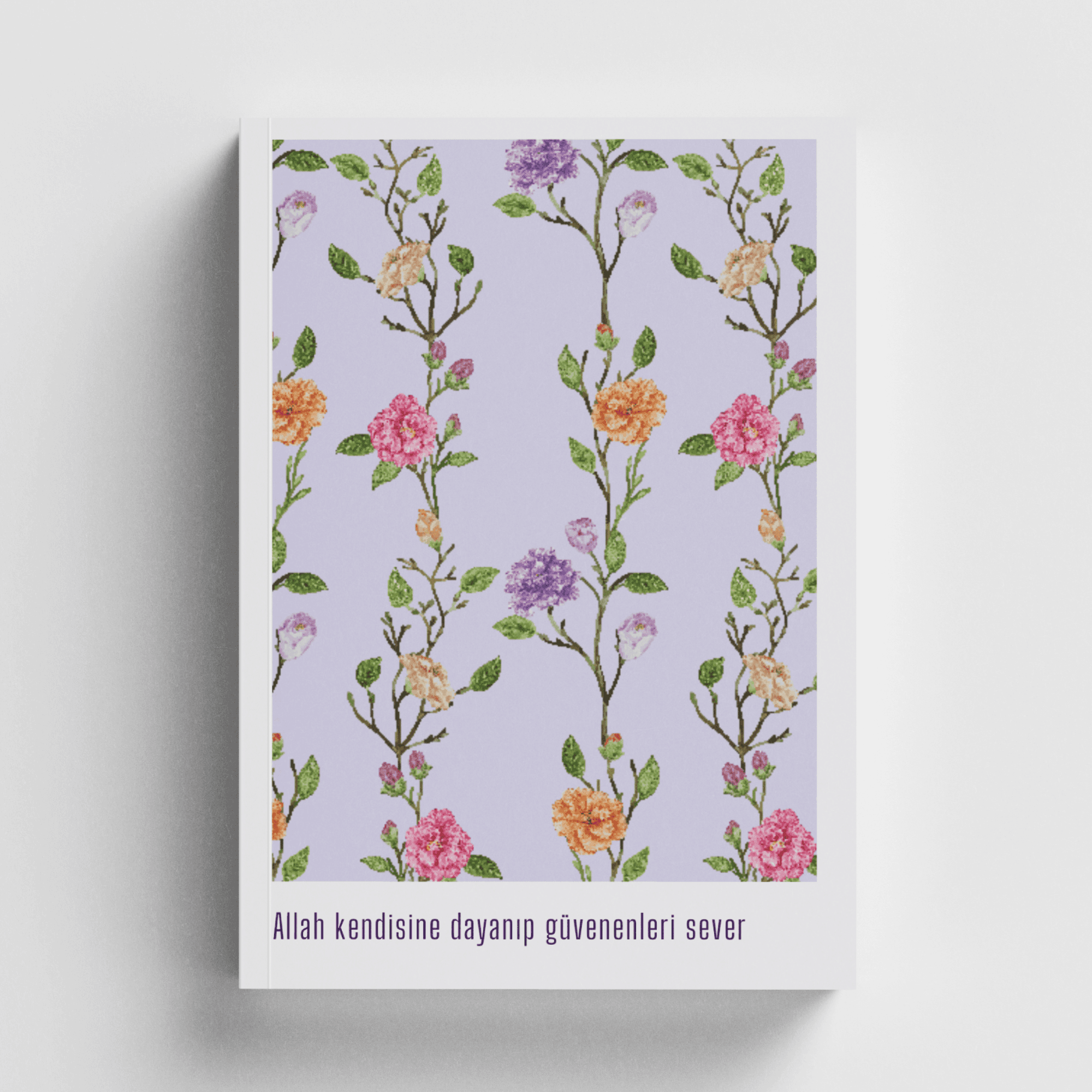 Allah Kendisine Dayanıp Güvenenleri Sever İslami Defter ( Ayet-Hadisli)