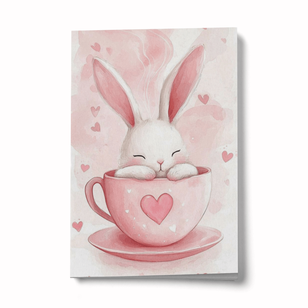 Bir Fincan Tavşan Mini Defter