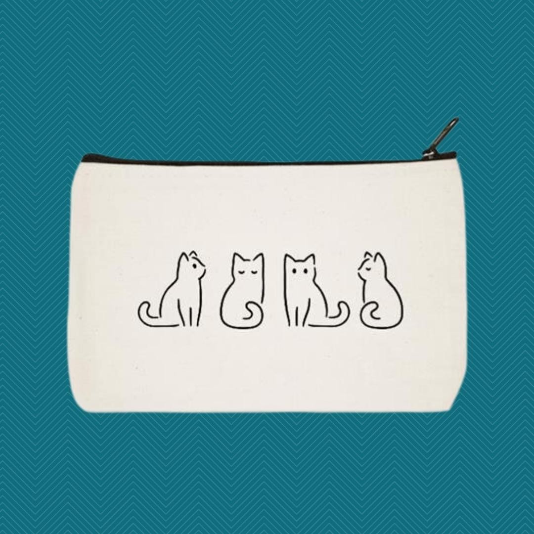 Four Cat Baskılı Kalemlik
