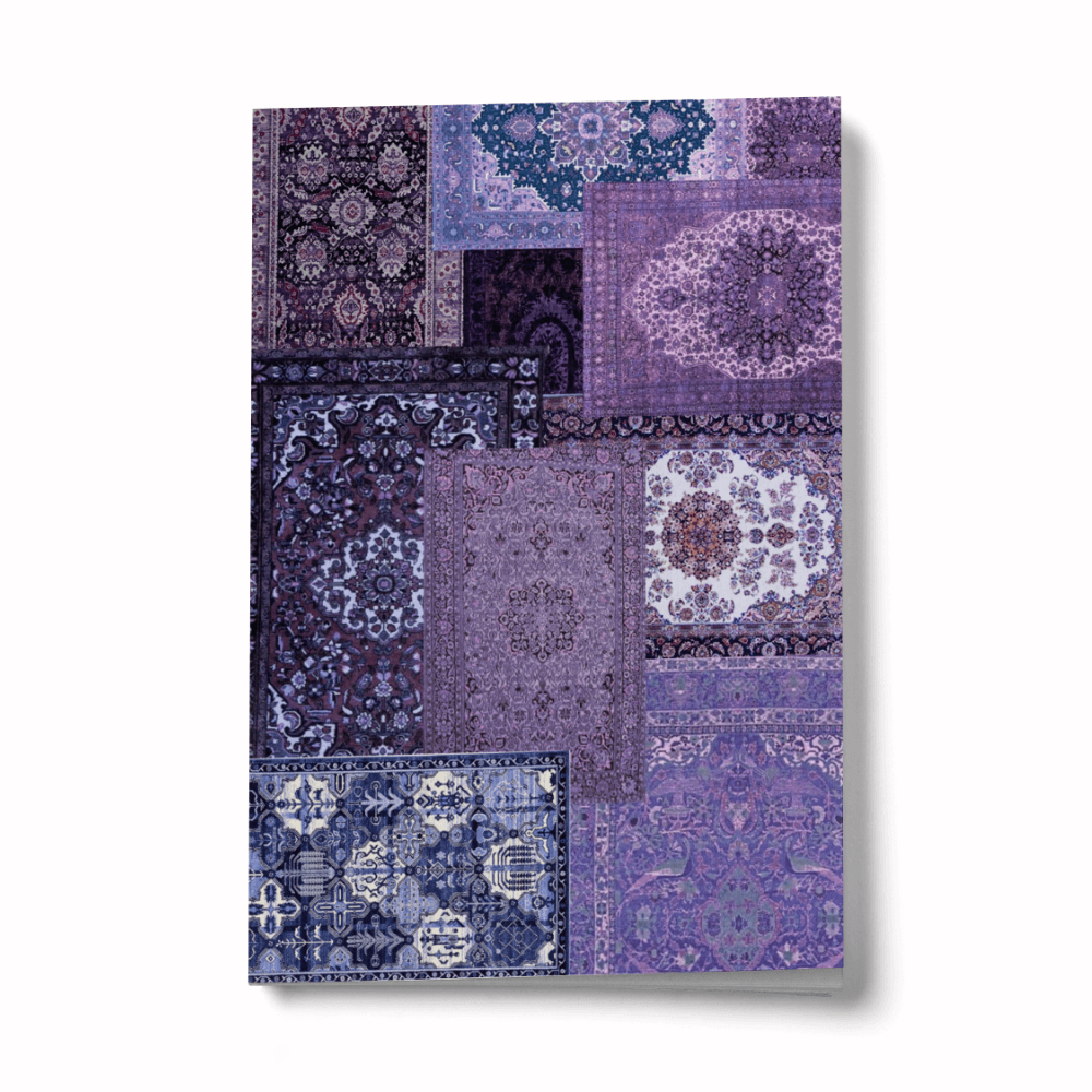 Etnik Kolaj Serisi 3 - Mor Mini Defter