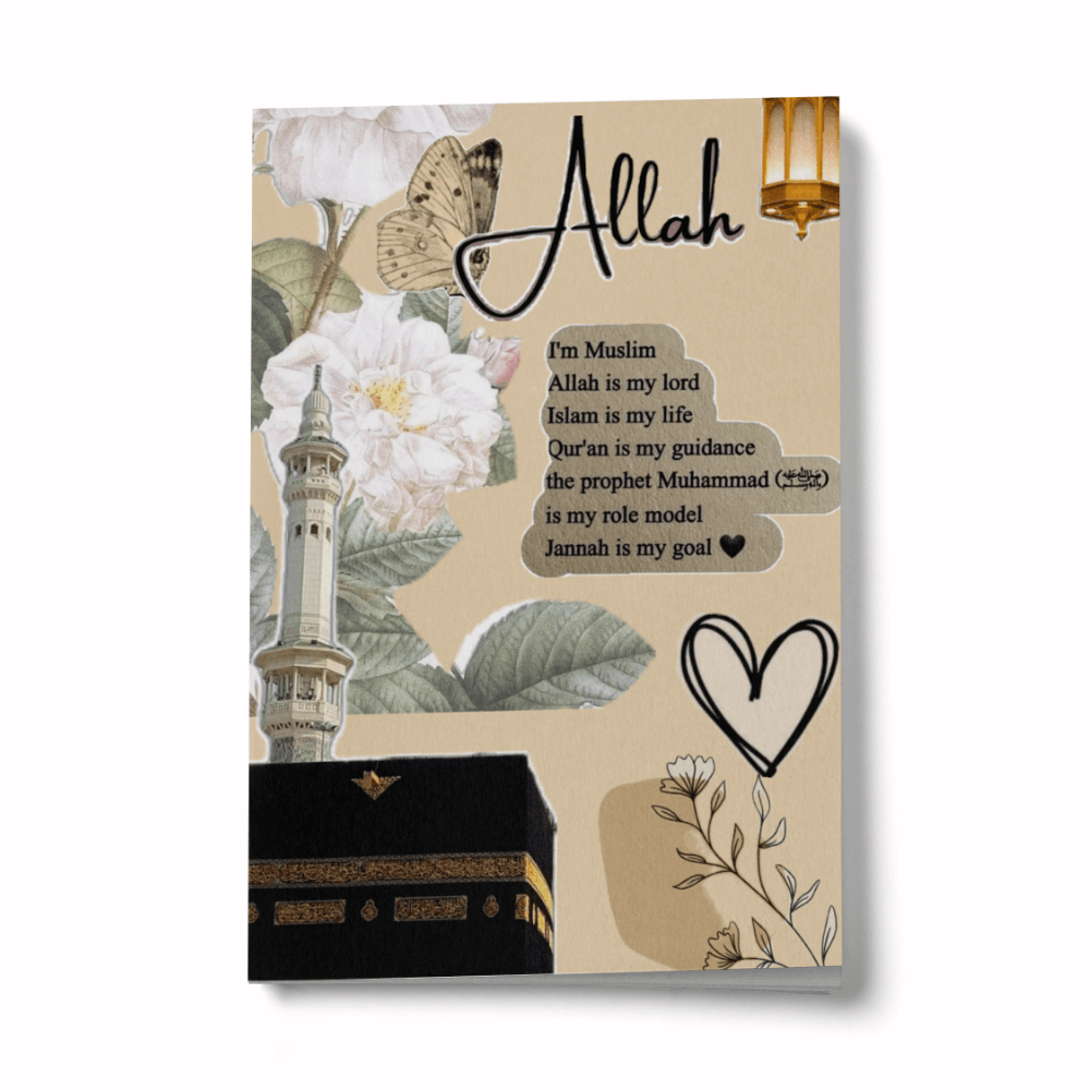 Kolaj Serisi 8 - Hedefimiz Cennet Mini Defter