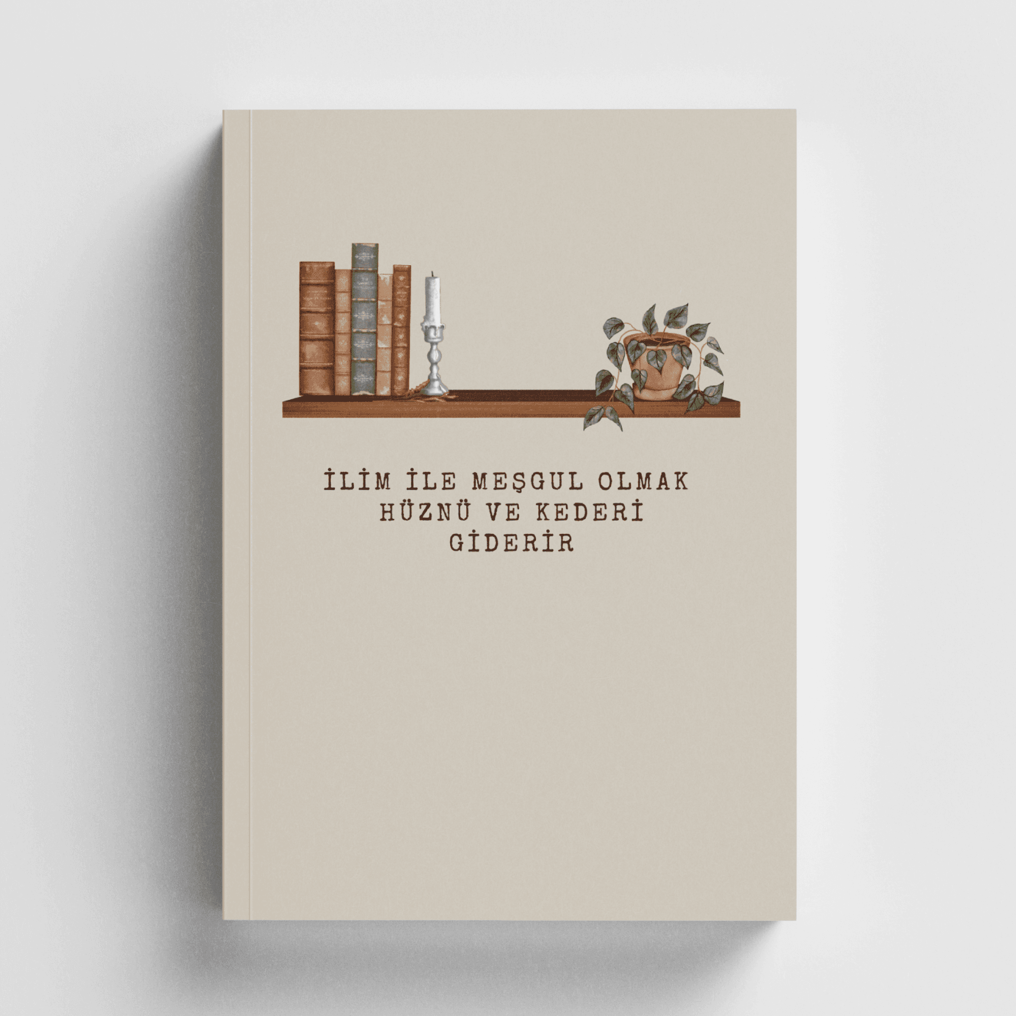 İlimle Meşguliyet İslami Defter (Ayet-Hadisli)