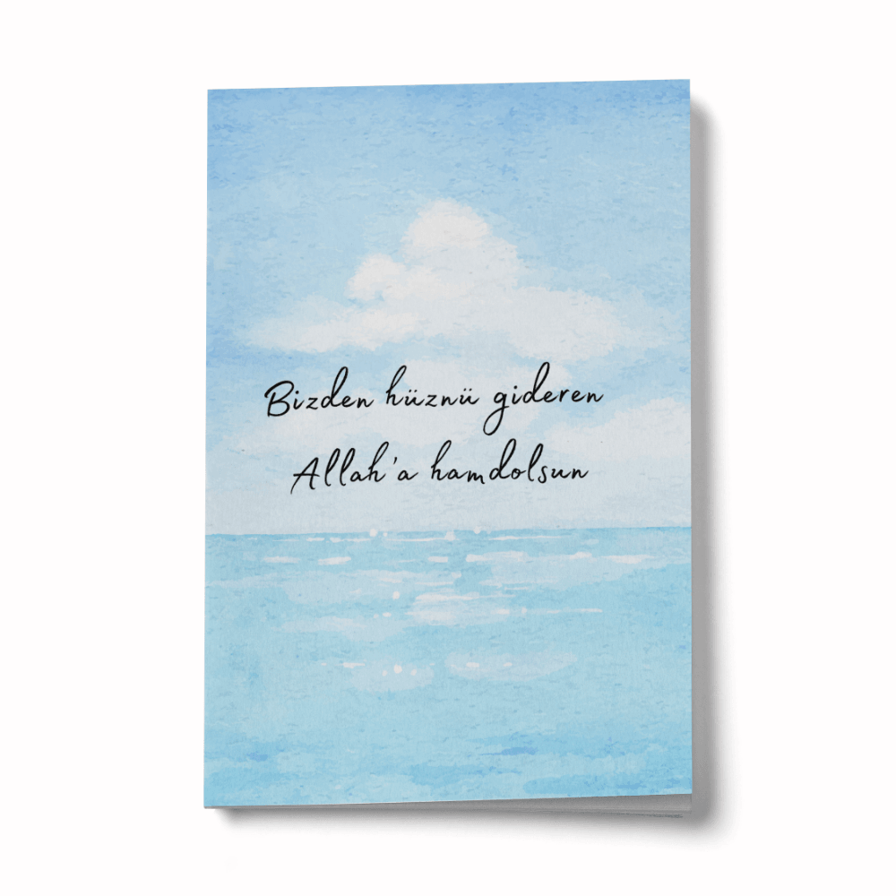 Hüznü Gideren Allah'a Hamdolsun Mini Defter