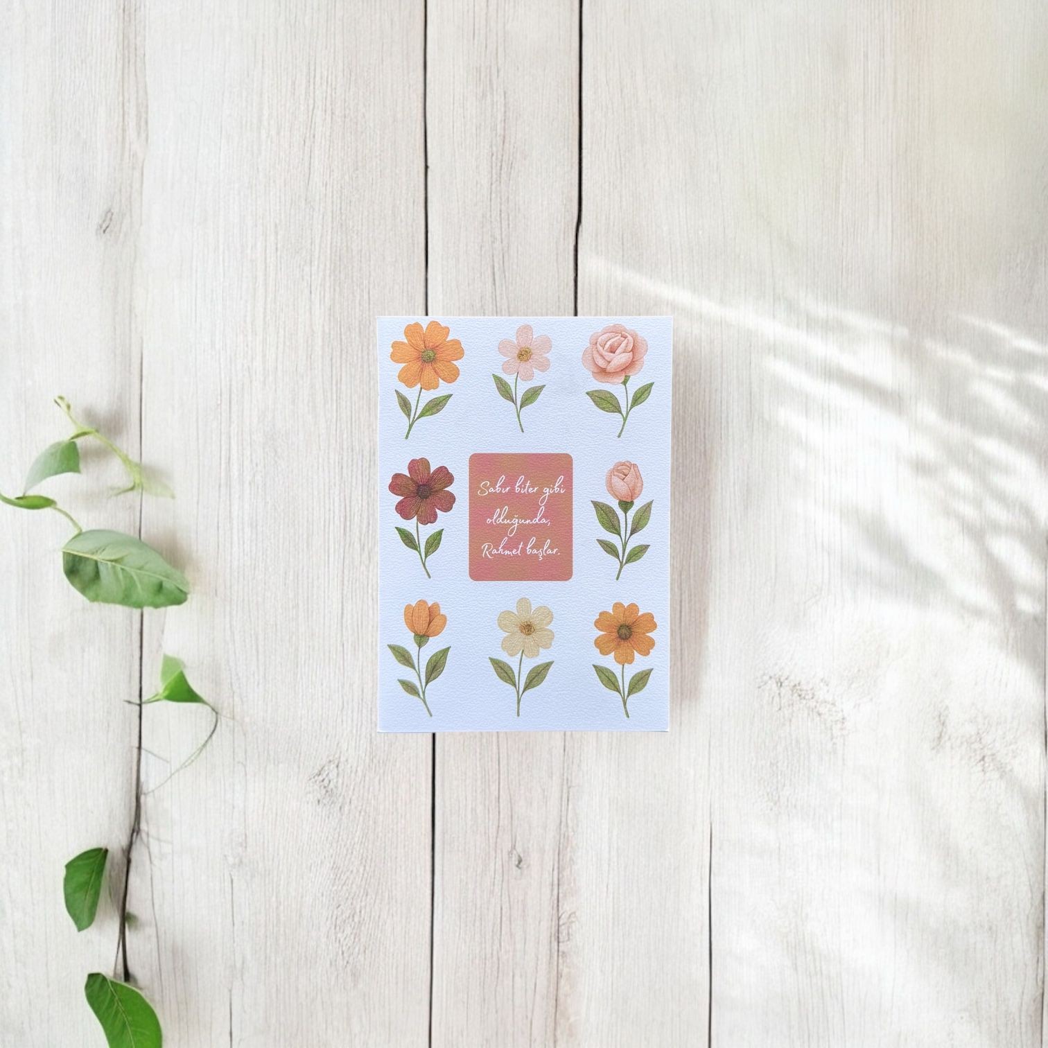 Sabır ve Rahmet Mini Defter