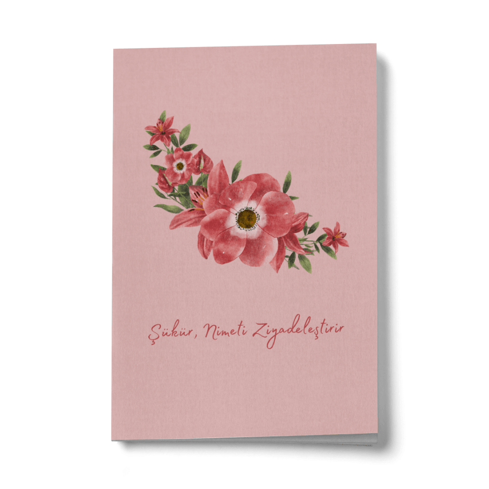 Şükür Nimeti Ziyadeleştirir Mini Defter