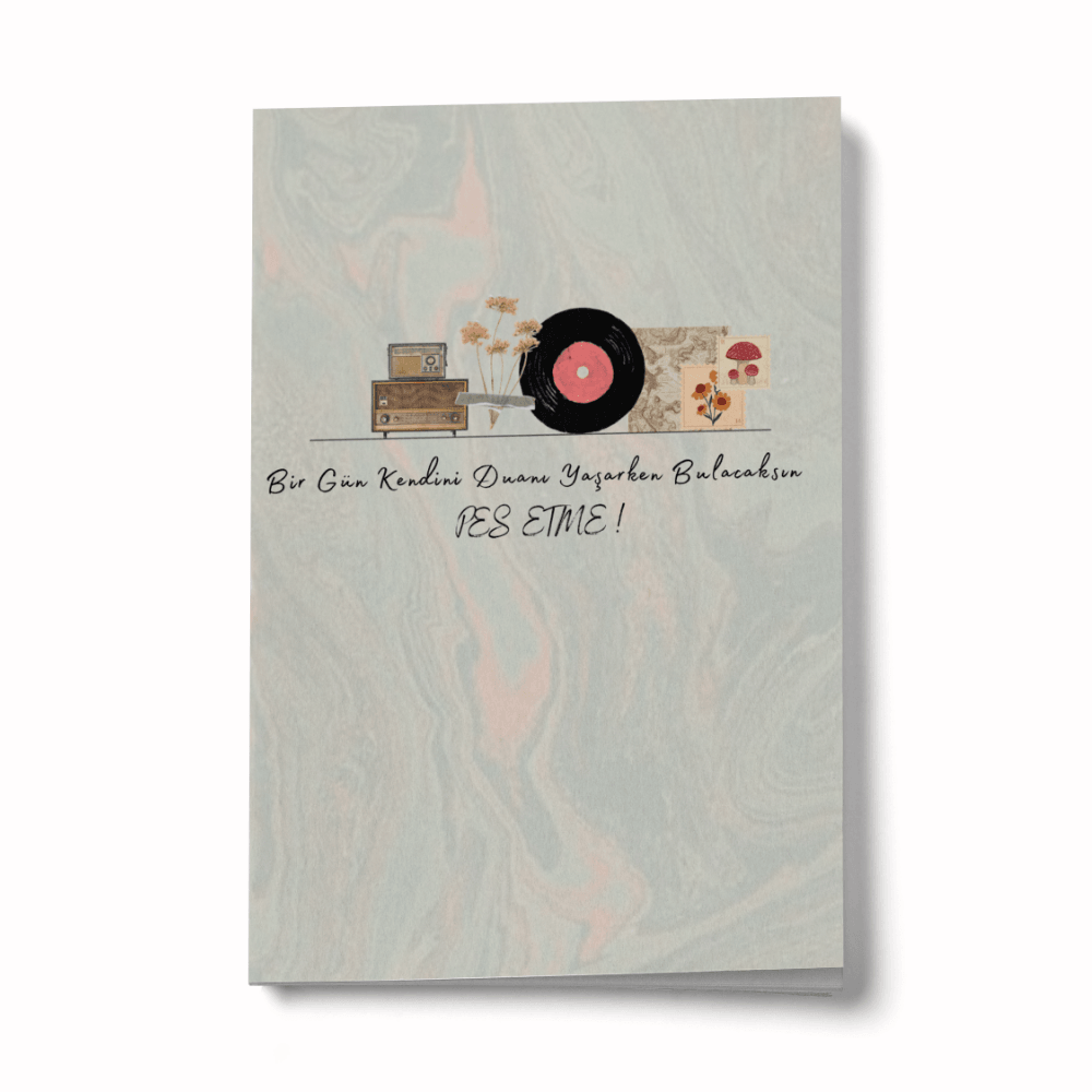 Asla Pes Etme Mini Defter