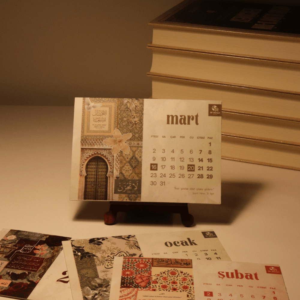 2026 Kolaj- Etnik Desen Takvimi (Hicri-Miladi)