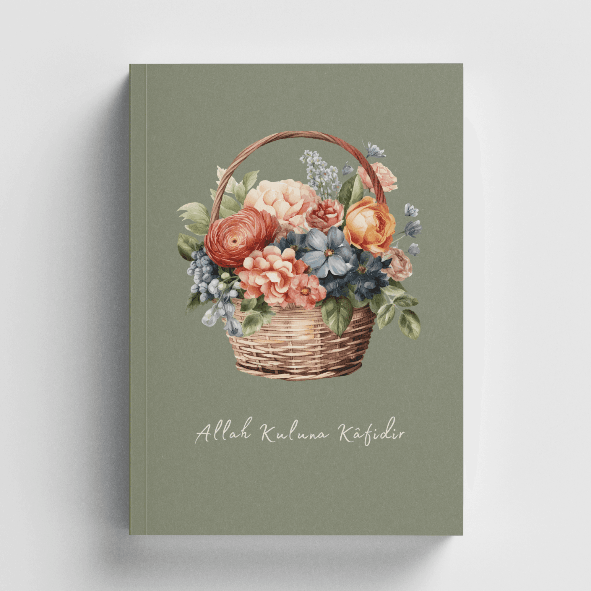 Allah Kuluna Kafidir İslami Defter (Ayet-Hadisli)