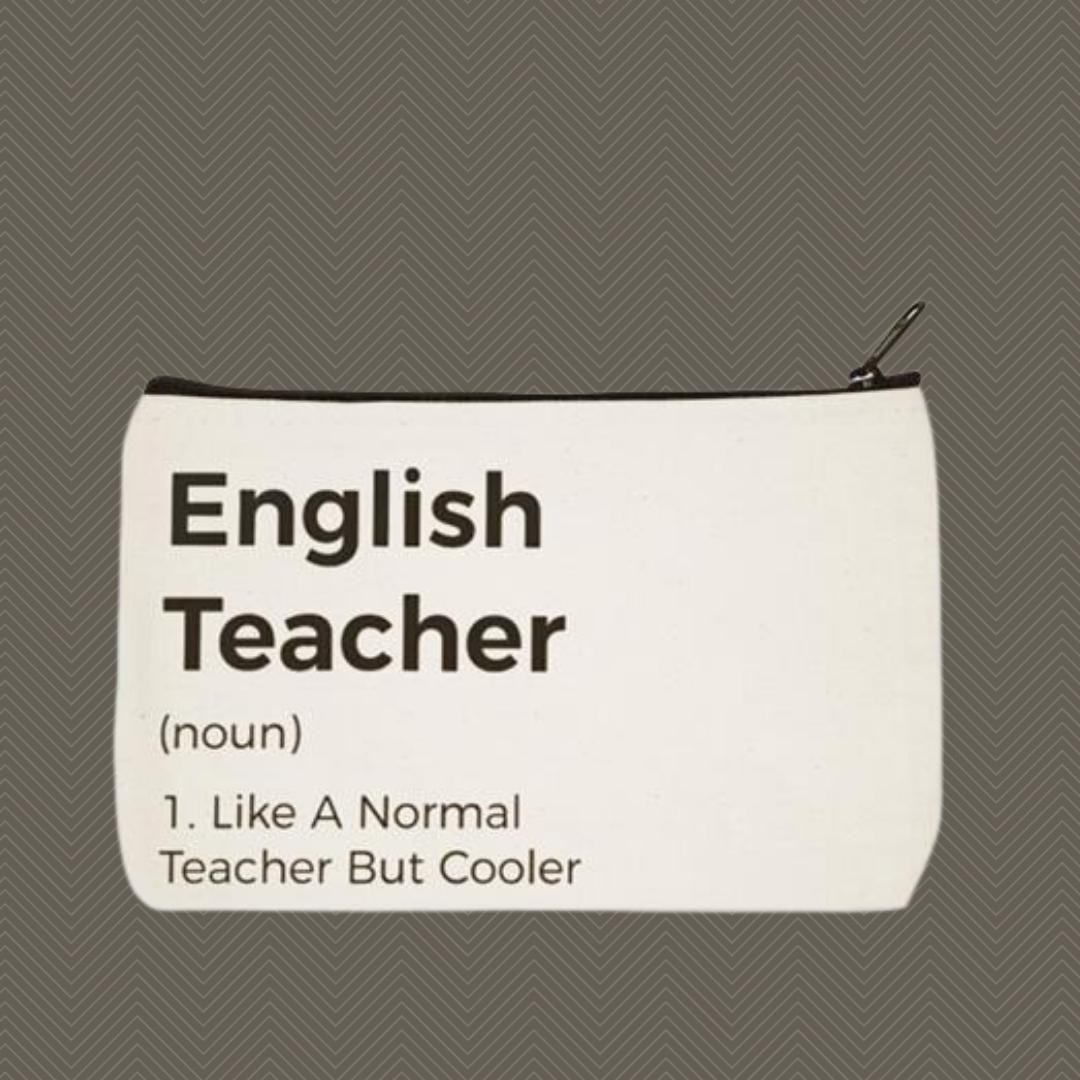 English Teacher Baskılı Kalemlik